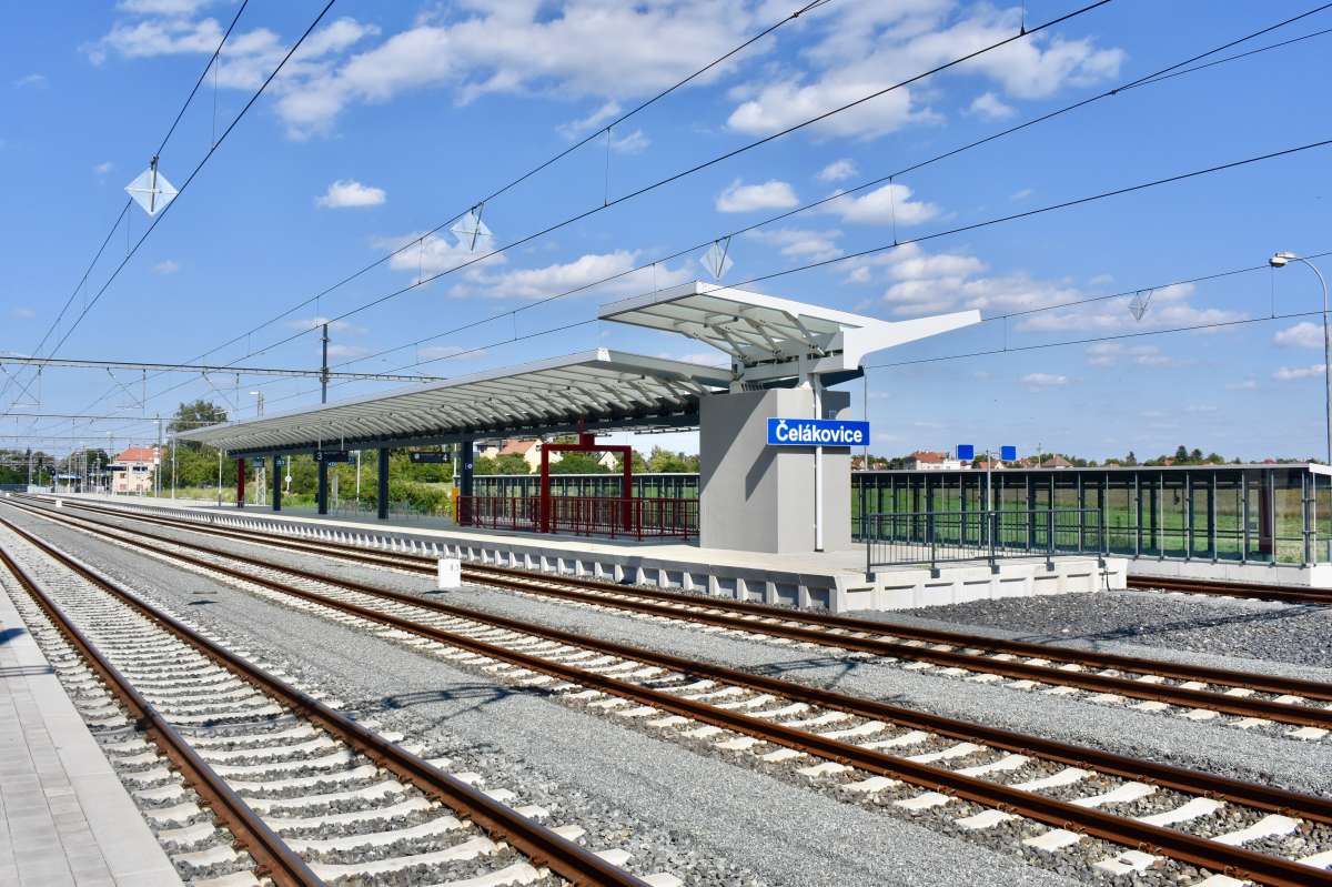 Optimalizace trati Lysá nad Labem – Praha Vysočany, 2. stavba / I. část žel. stanice Čelákovice  - Bahnbau