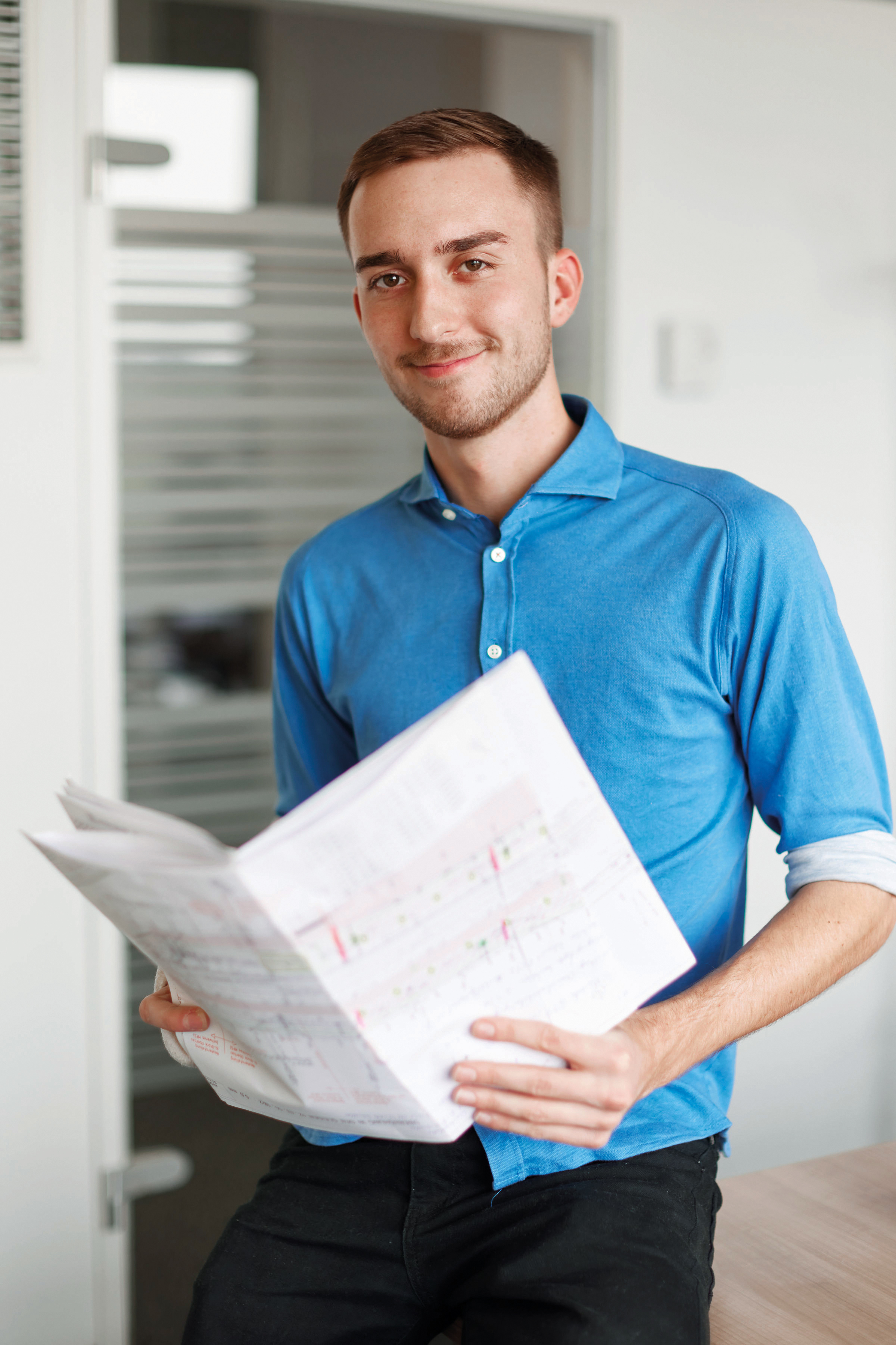 Simon Dengler (21), Techniker Simon Dengler (21), Techniker