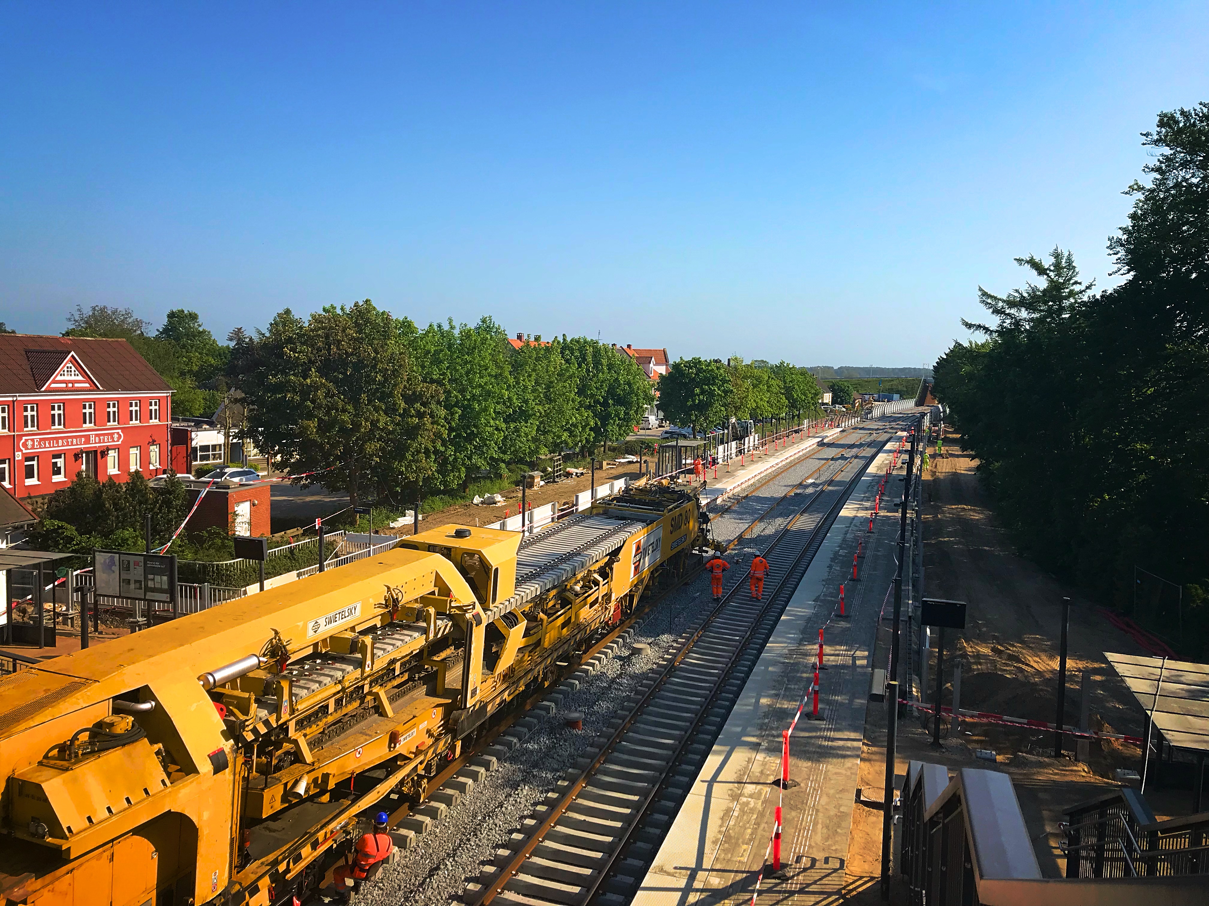 E 1001 Ringsted-Fehmarn - Bahnbau