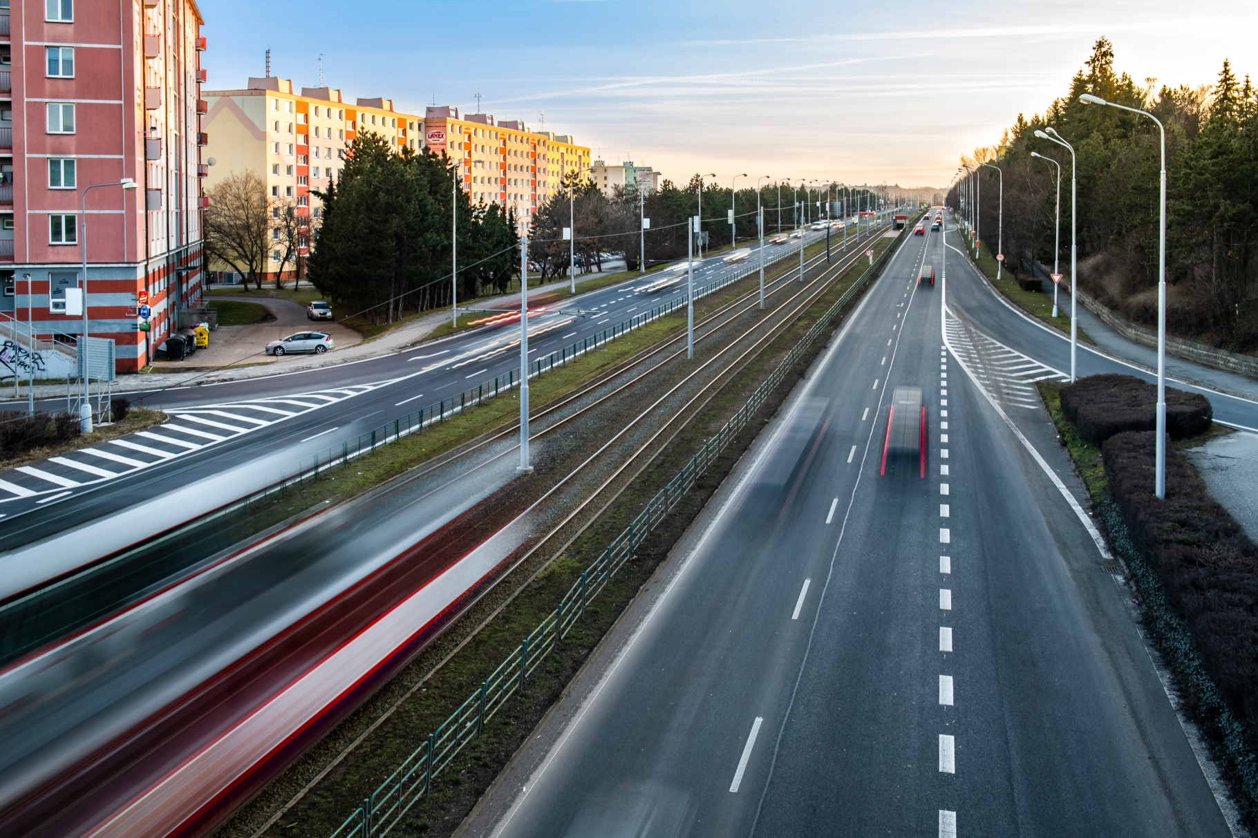 Olomouc – rekonstrukce ul. Brněnská - Straßen- und Brückenbau