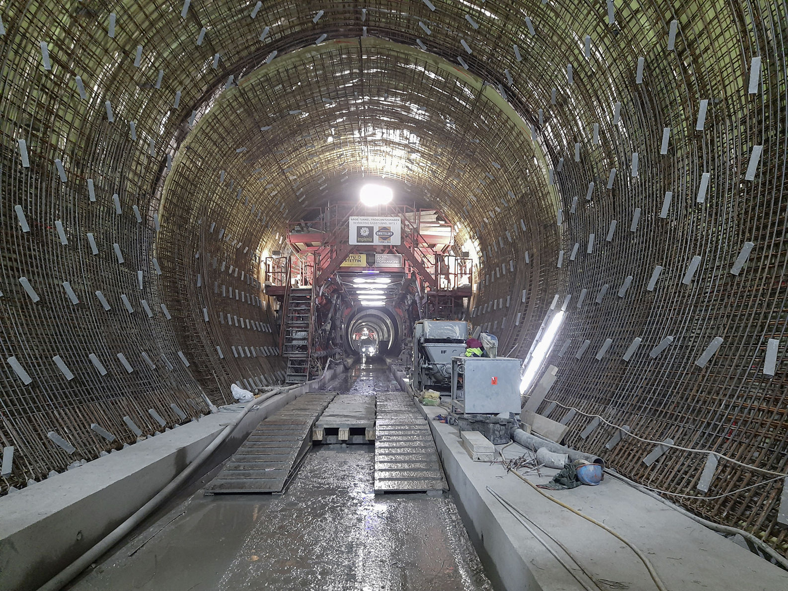 Semmeringtunnel SBT 2.1, Steinhaus am Semmering - Tunnelbau