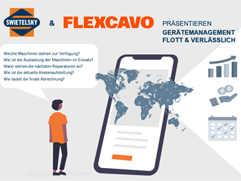 Technologiepartnerschaft von SWIETELSKY und Flexcavo - AT