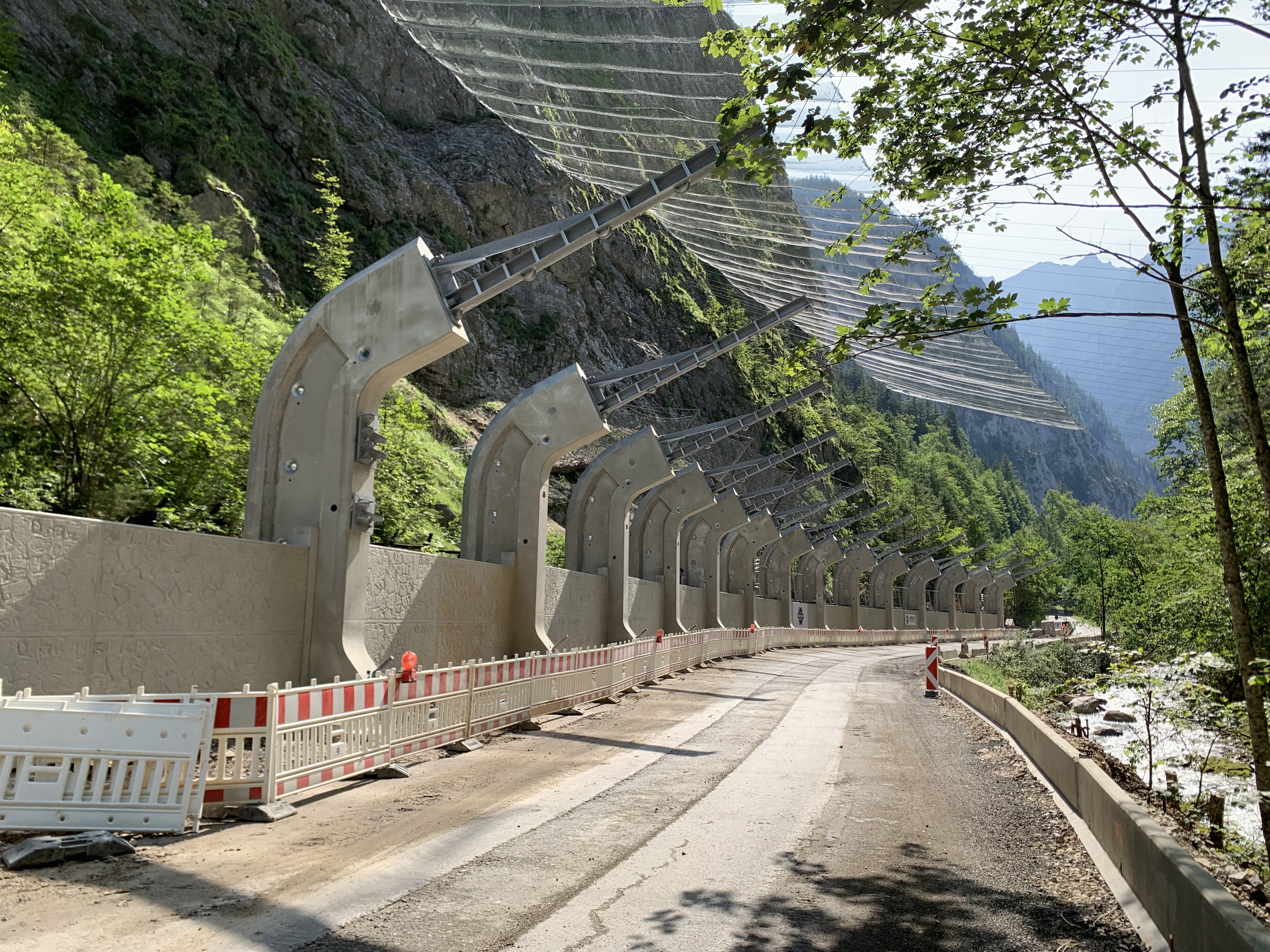 Steinschlagschutz, Radmer - Tiefbau