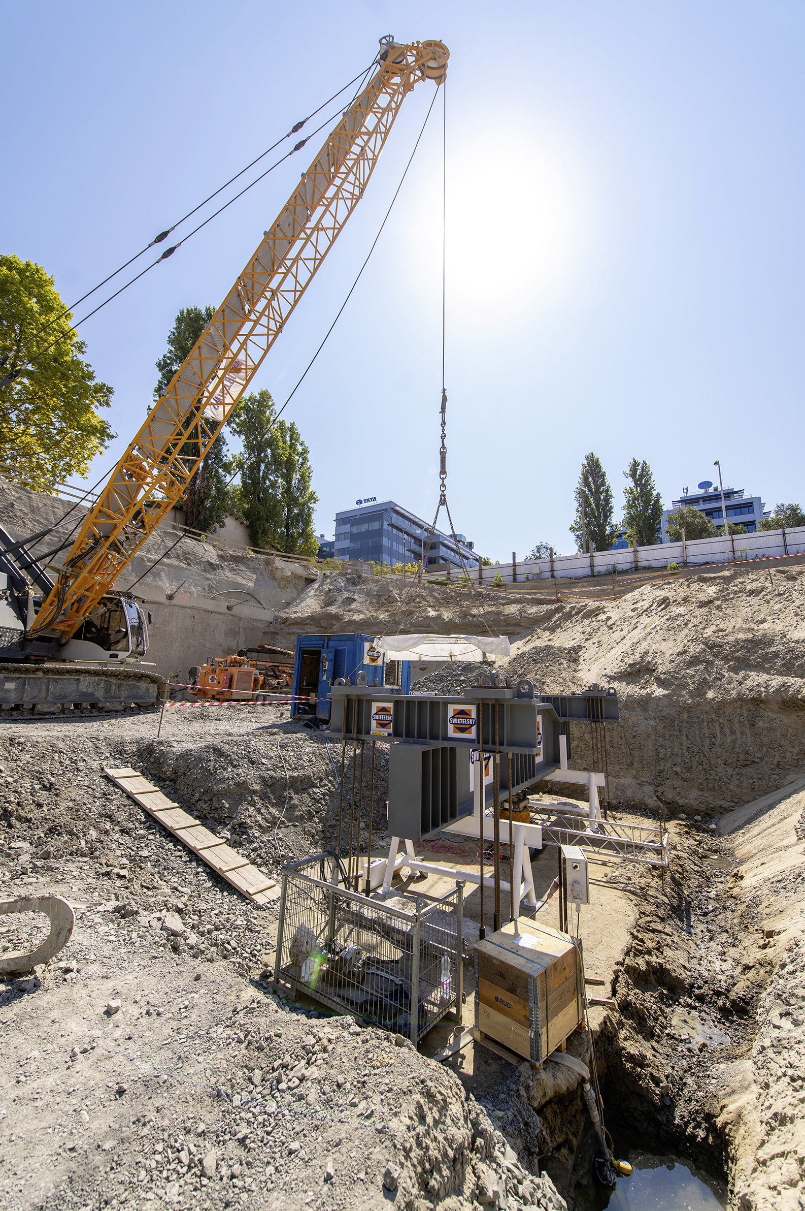 Mélyépítési munkák, Budapest - Tiefbau