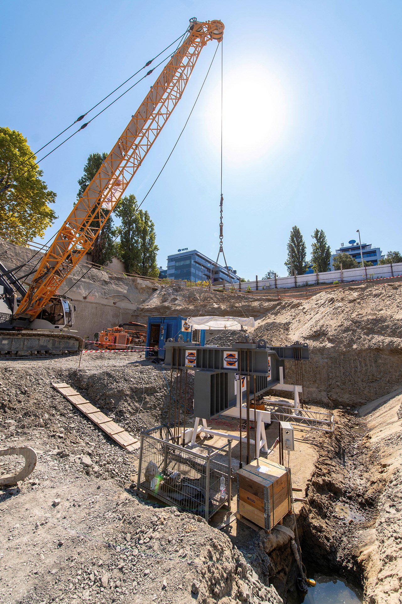 Mélyépítési munkák, Budapest - Tiefbau Mélyépítési munkák, Budapest - Tiefbau