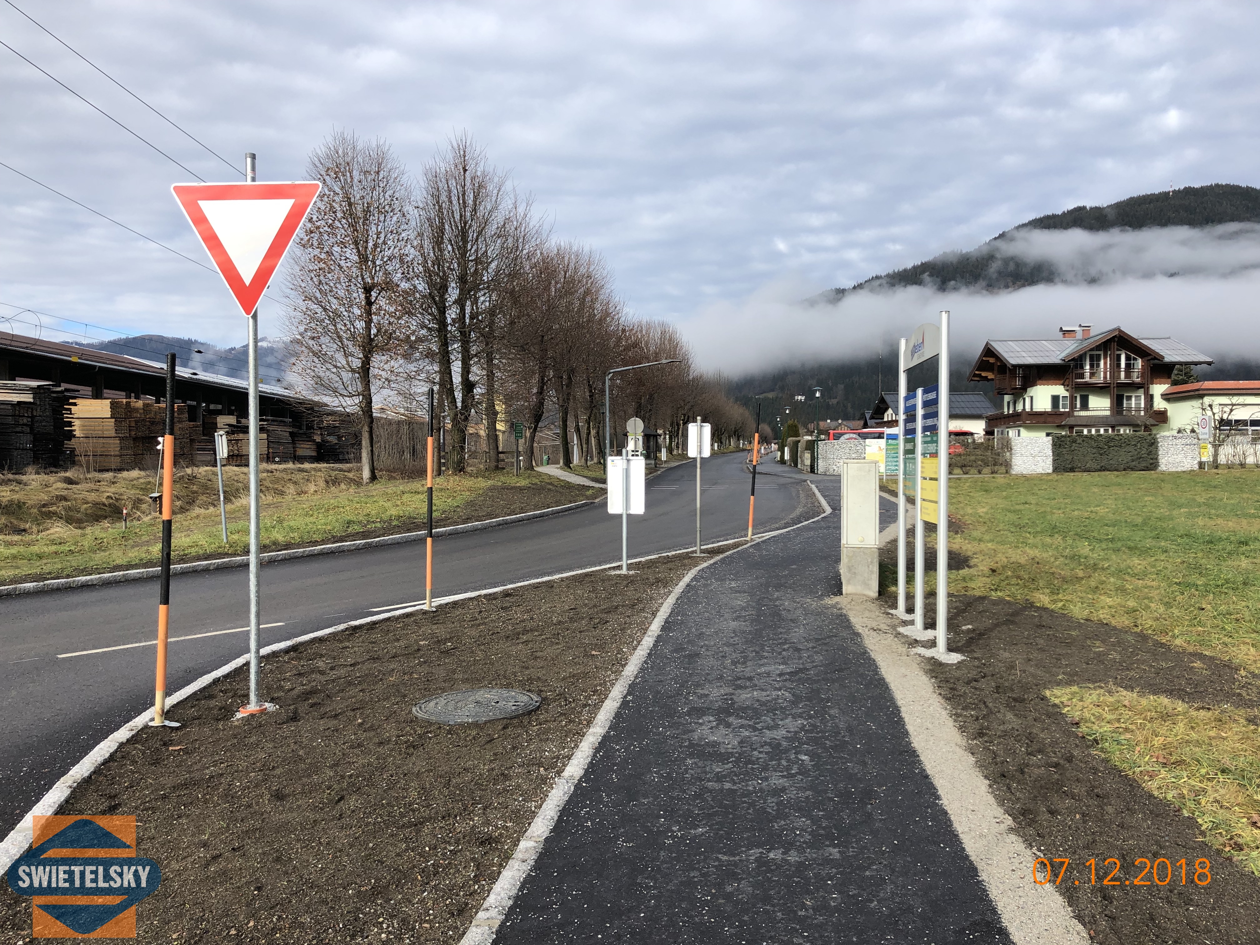 Alleestraße Eben/Pongau - Straßen- und Brückenbau