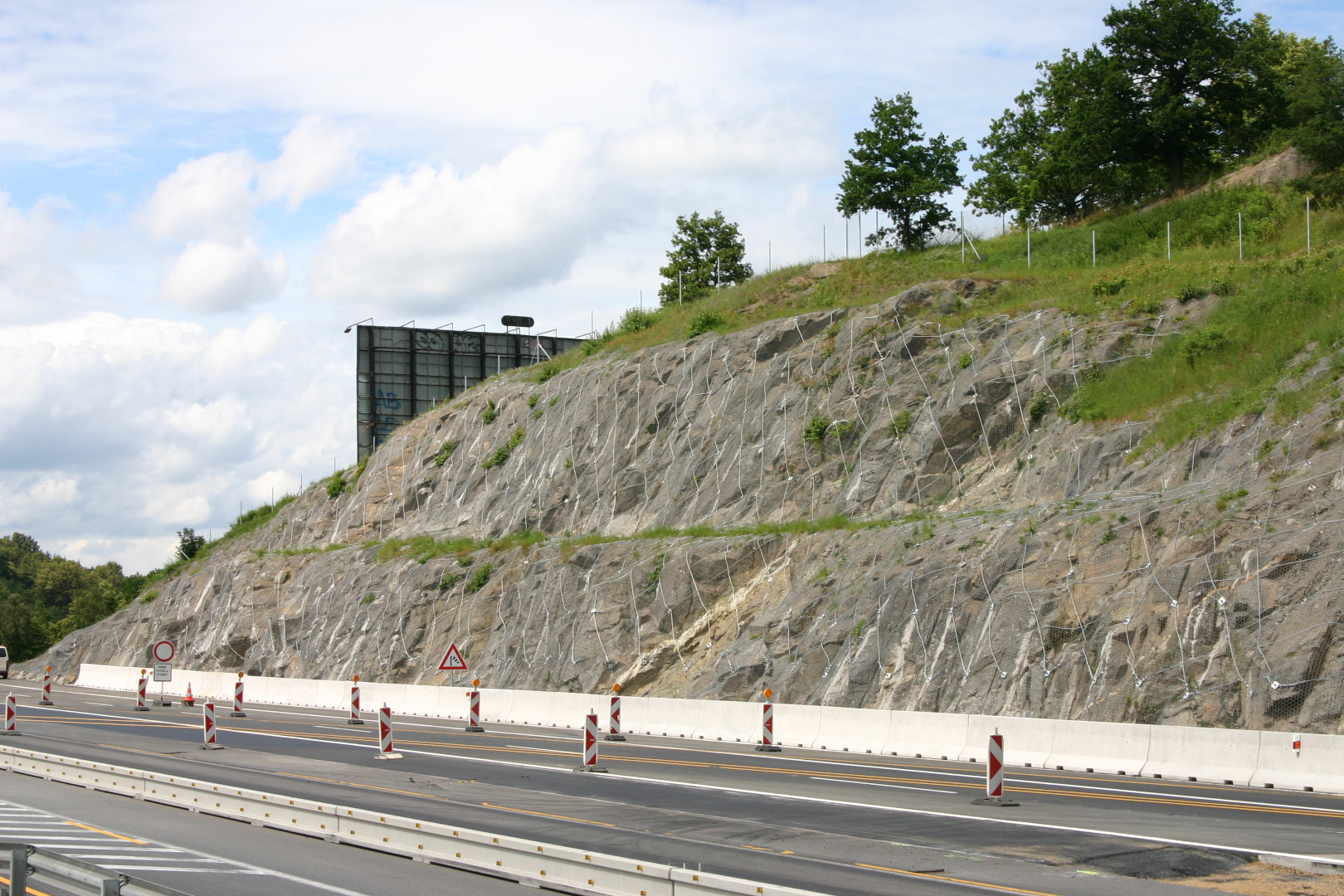 Dálnice D1 – sanace skalních zářezů v rámci modernizace D1 (úsek 19)    - Spezialkompetenzen