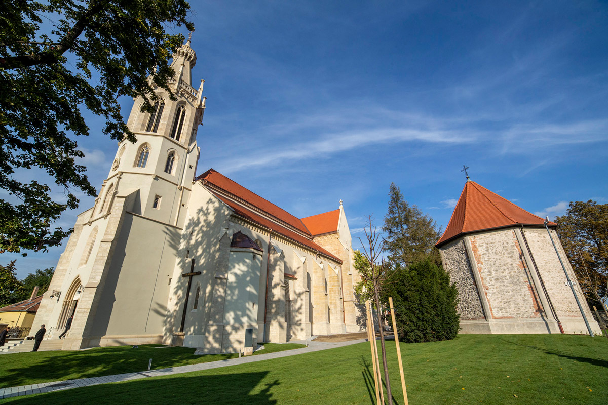 A Sankt Michael templom felújítása, Sopron - Hochbau
