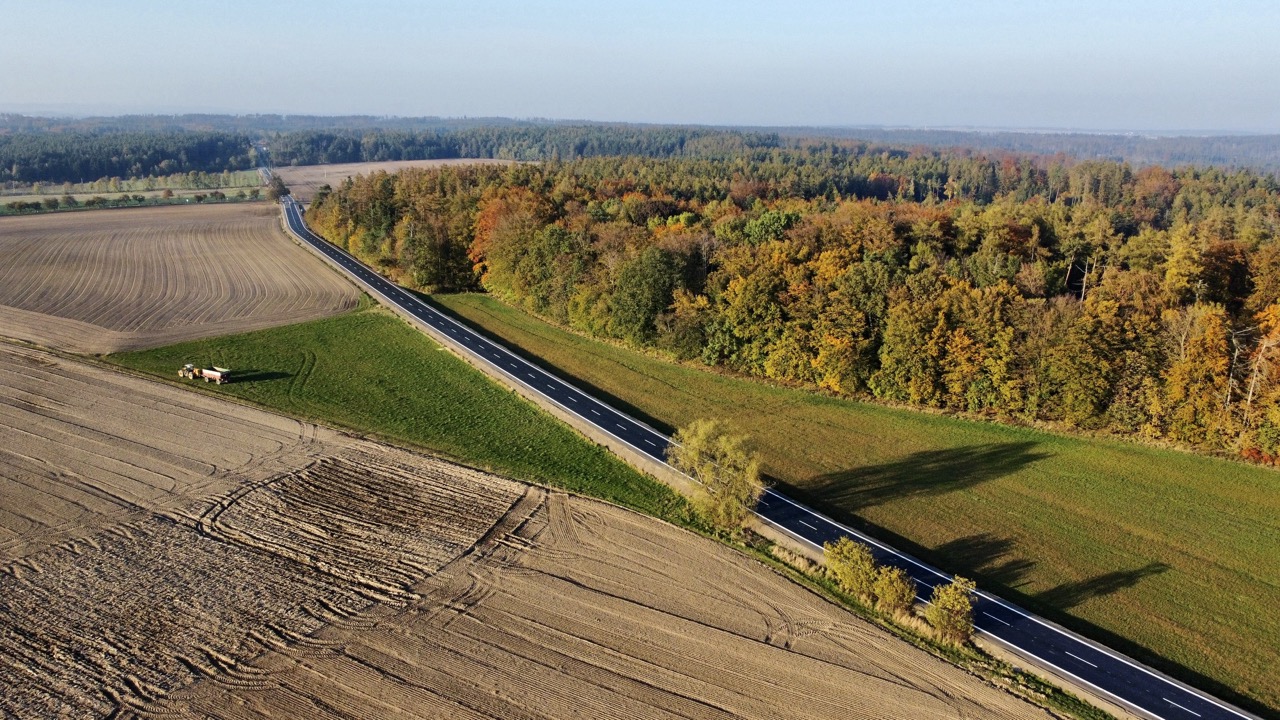 Silnice II/395 – modernizace úseku Ludvíkov–Zbraslav - Straßen- und Brückenbau