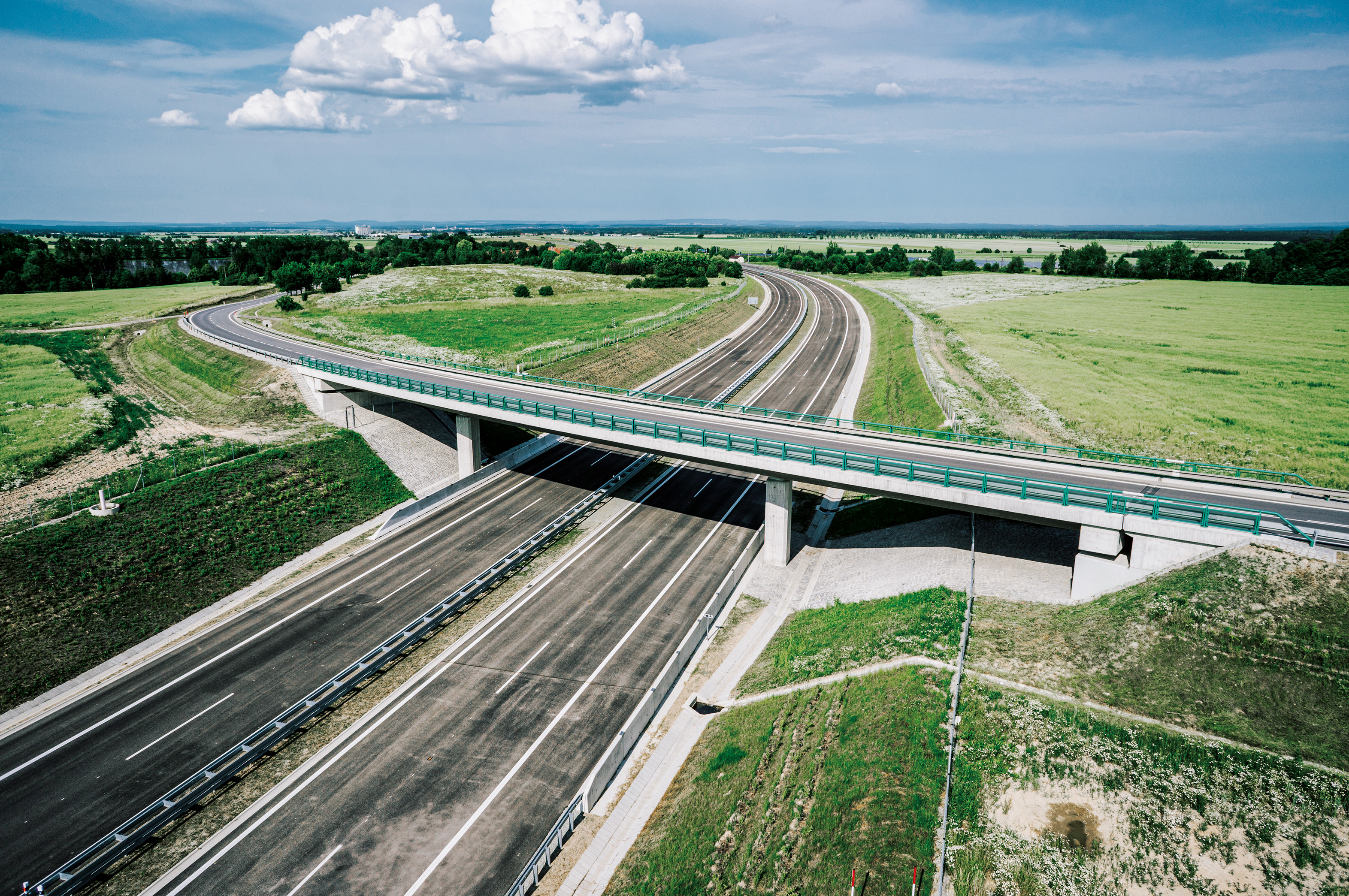 Dálnice, D3 Bošilec – Ševětín - Straßen- und Brückenbau