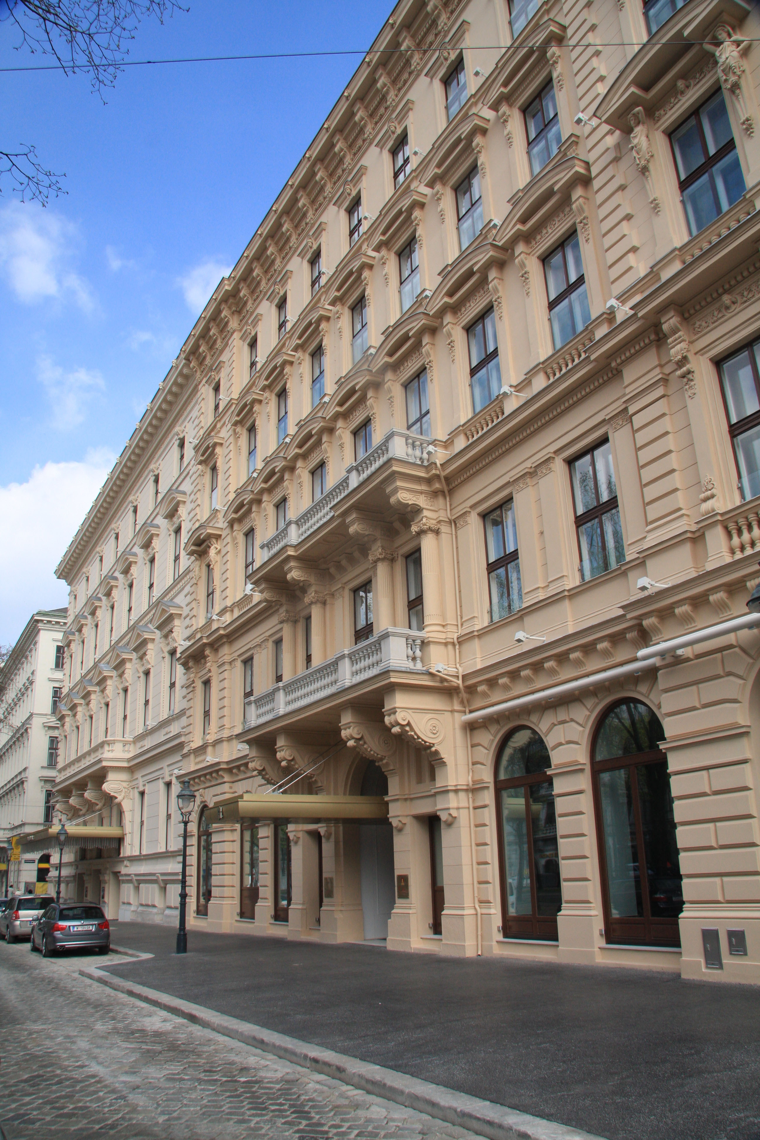 Hotel Ritz Carlton Schubertring - Hochbau