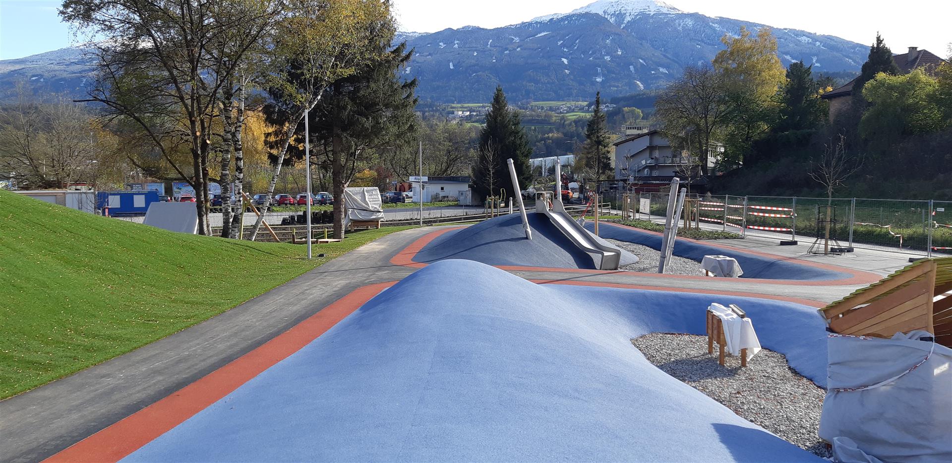 Park im Pradl Neugestaltung Grünzug - Spezialkompetenzen