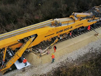 SWIETELSKY modernisiert 24 Kilometer lange Bahnstrecke - AT SWIETELSKY modernisiert 24 Kilometer lange Bahnstrecke - AT