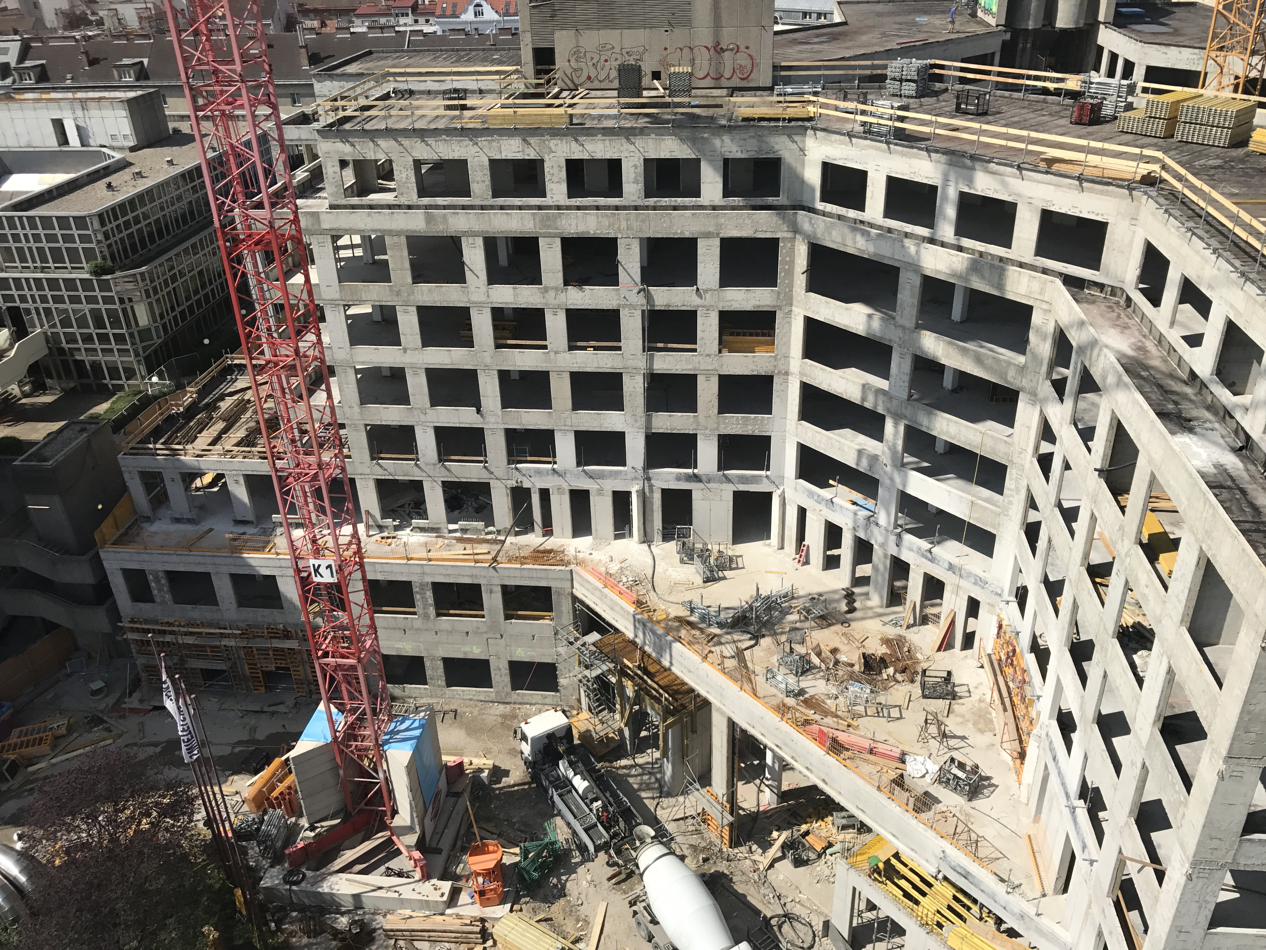 1090 Wien, Nordbergstraße 15 - Das Althan - Hochbau