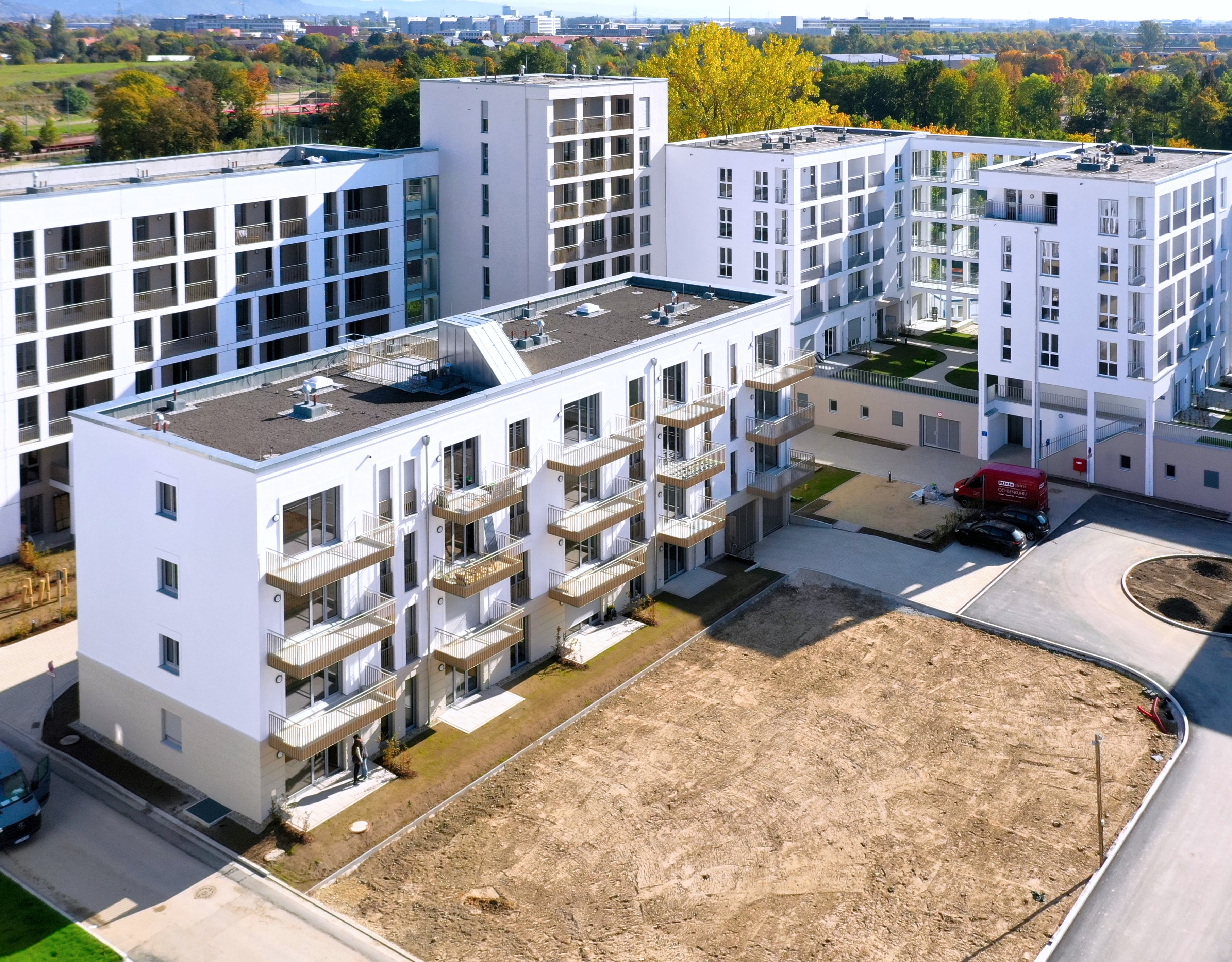 Wohnen am Kunstpark - hochwertige Eigentumswohnungen  - Hochbau