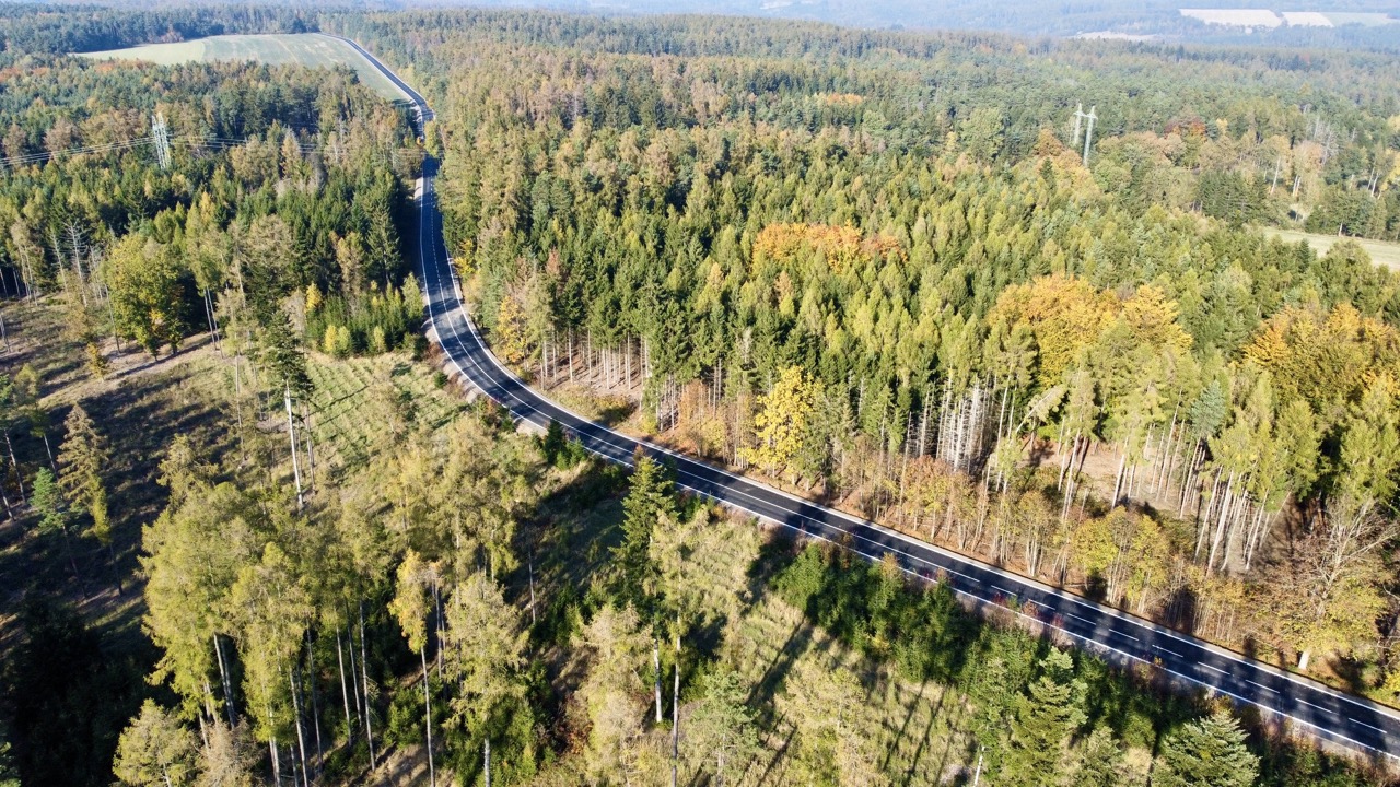 Silnice II/395 – modernizace úseku Ludvíkov–Zbraslav - Straßen- und Brückenbau