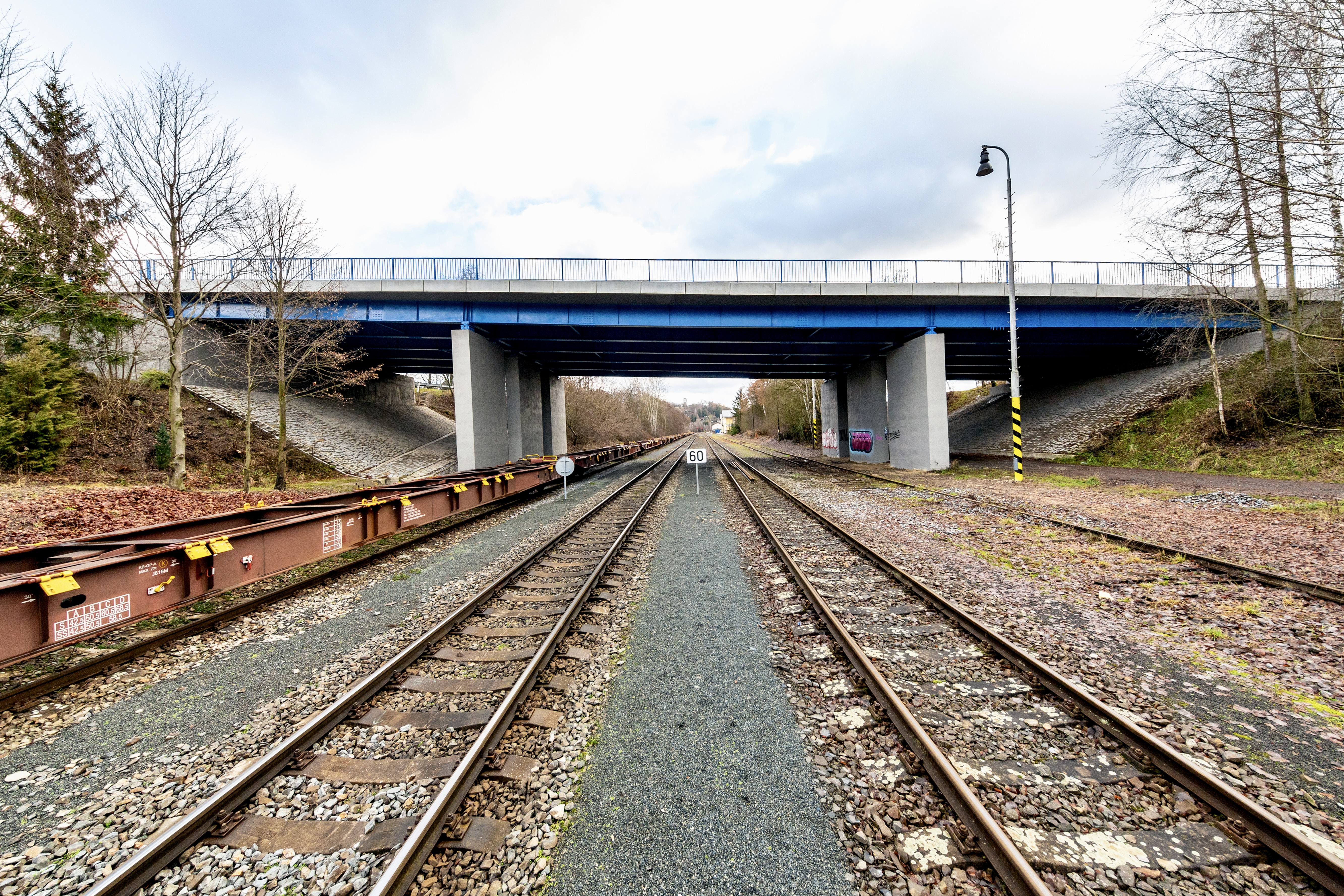 Silnice II/237, Nové Strašecí – oprava mostu nad tratí - Straßen- und Brückenbau