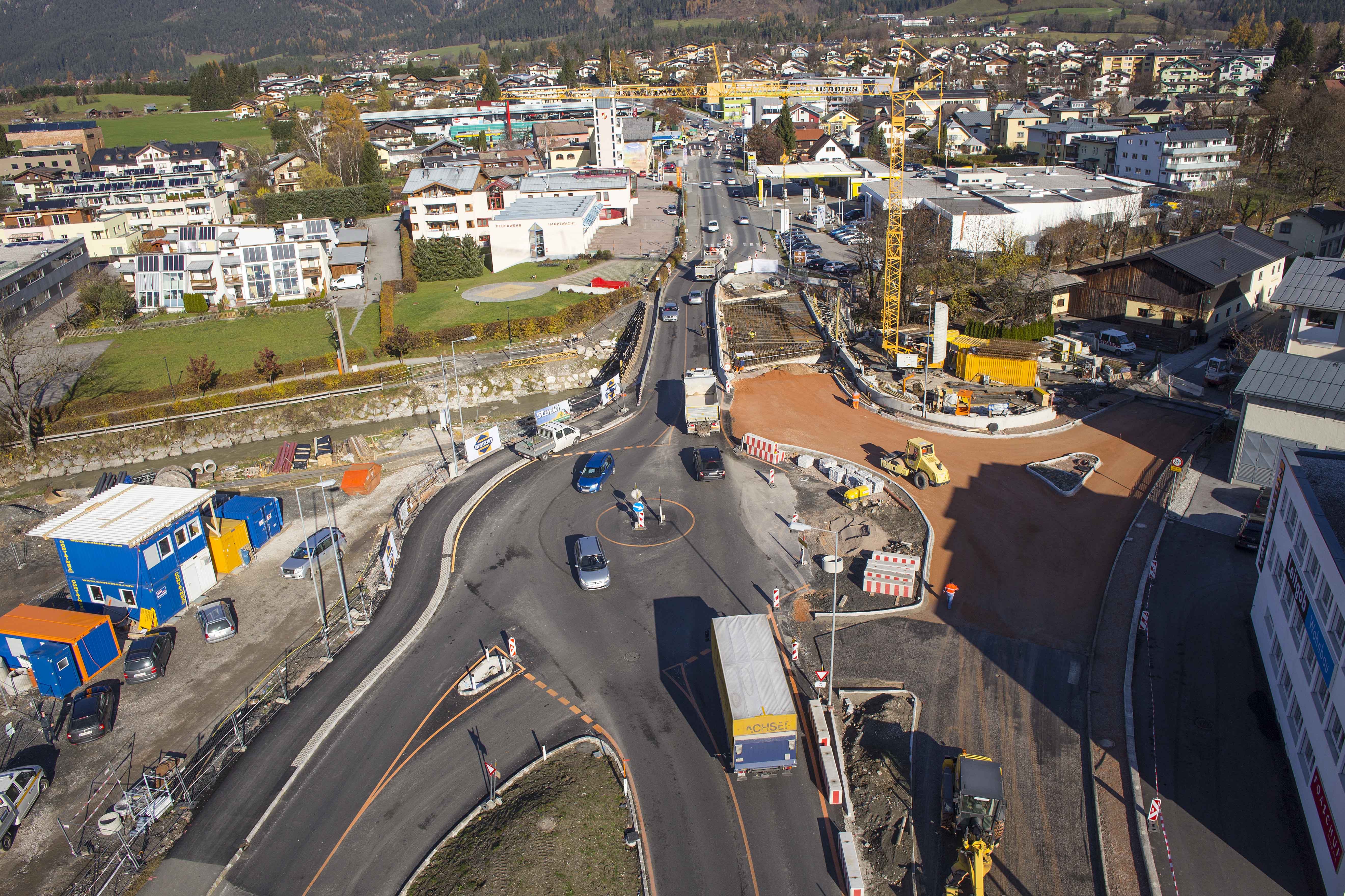 B-311 Ortsdurchfahrt Saalfelden - Straßen- und Brückenbau