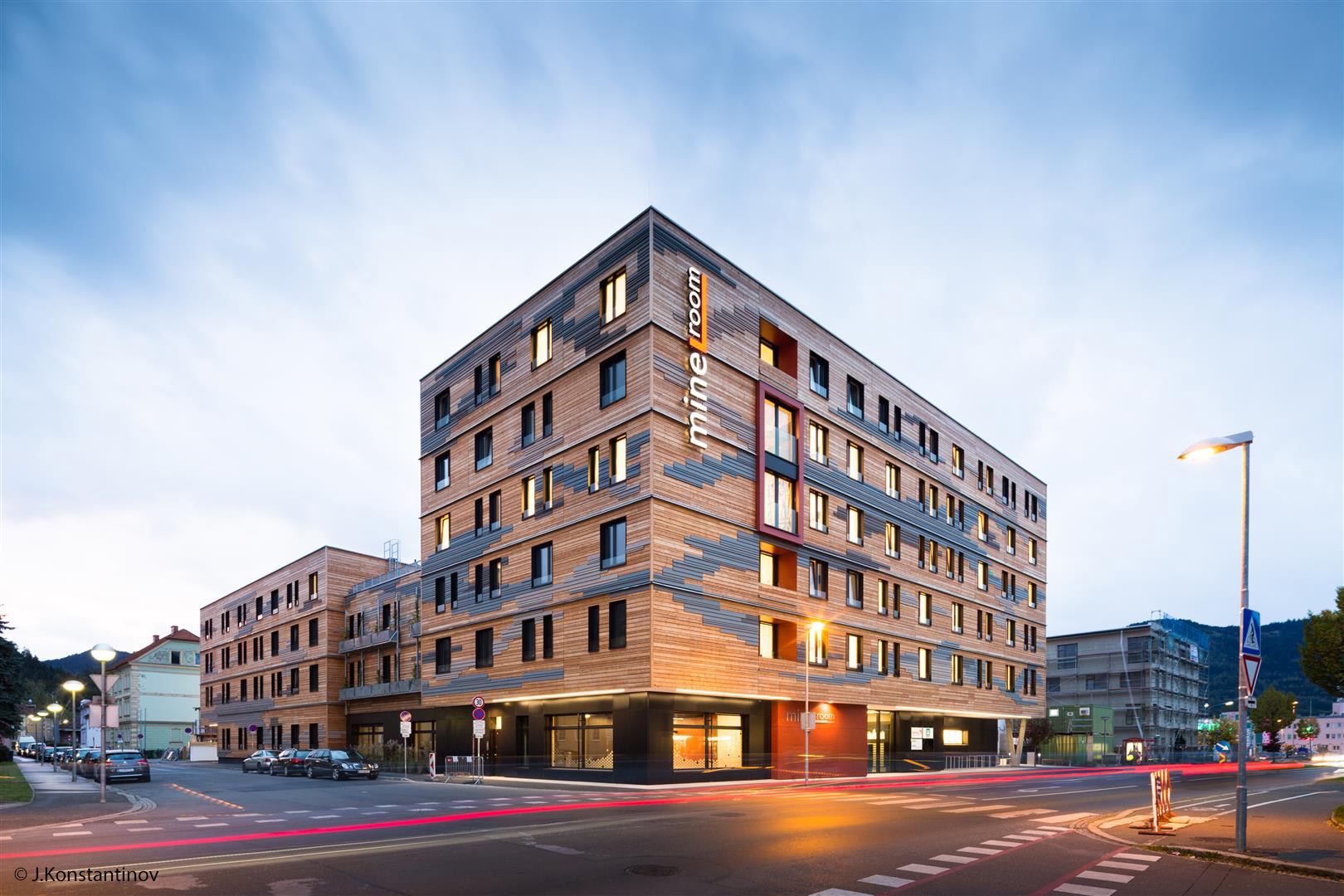 Studentenheim mineroom Leoben - Hochbau