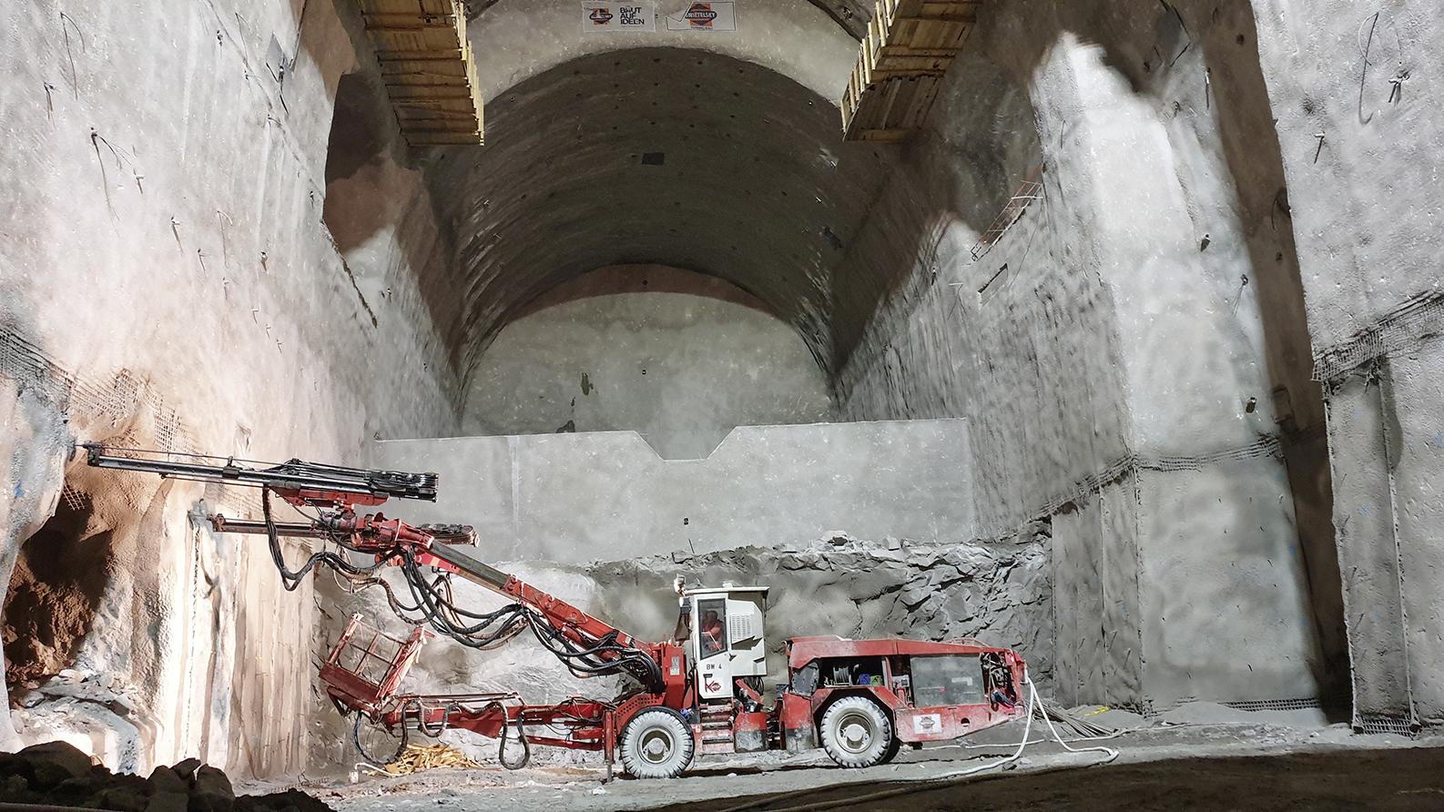 Pumpspeicherkraftwerk Tauernmoos, Uttendorf - Tunnelbau