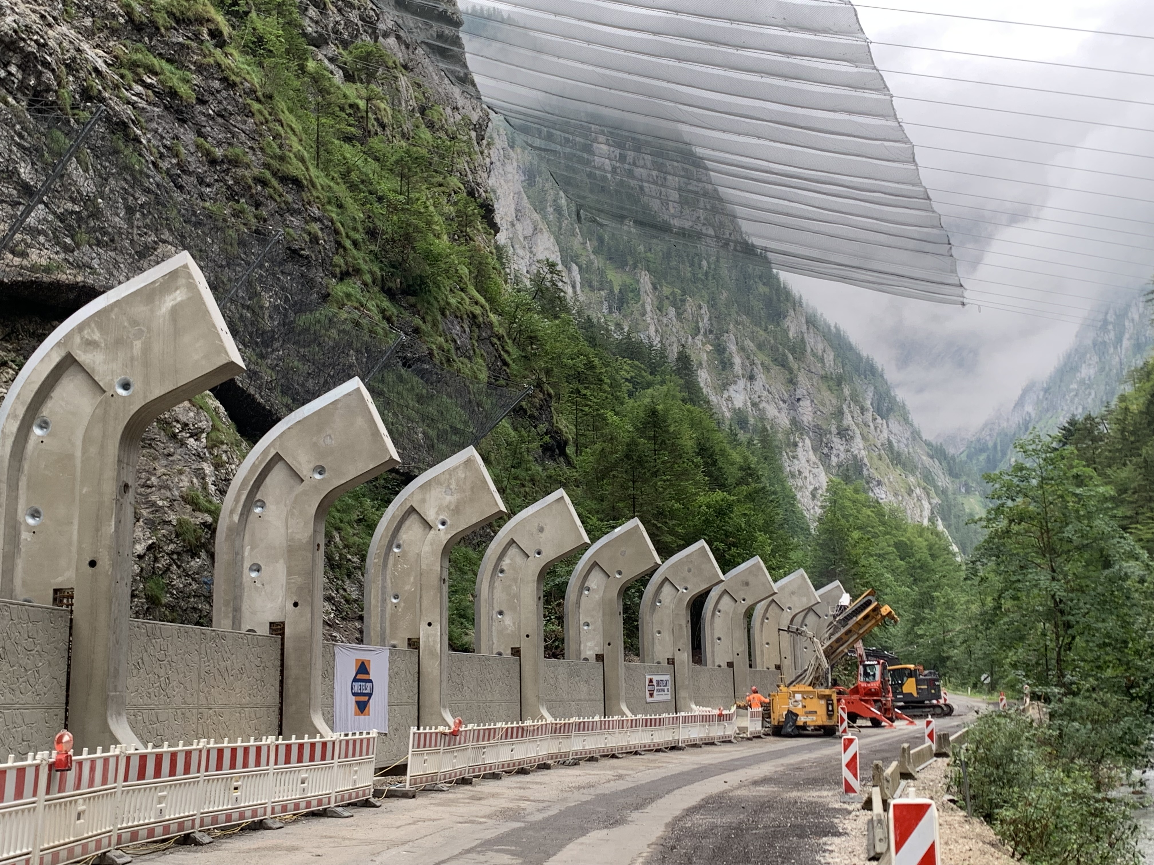 L127 Radmerstraße - Steinerne Jungfrau - Tiefbau