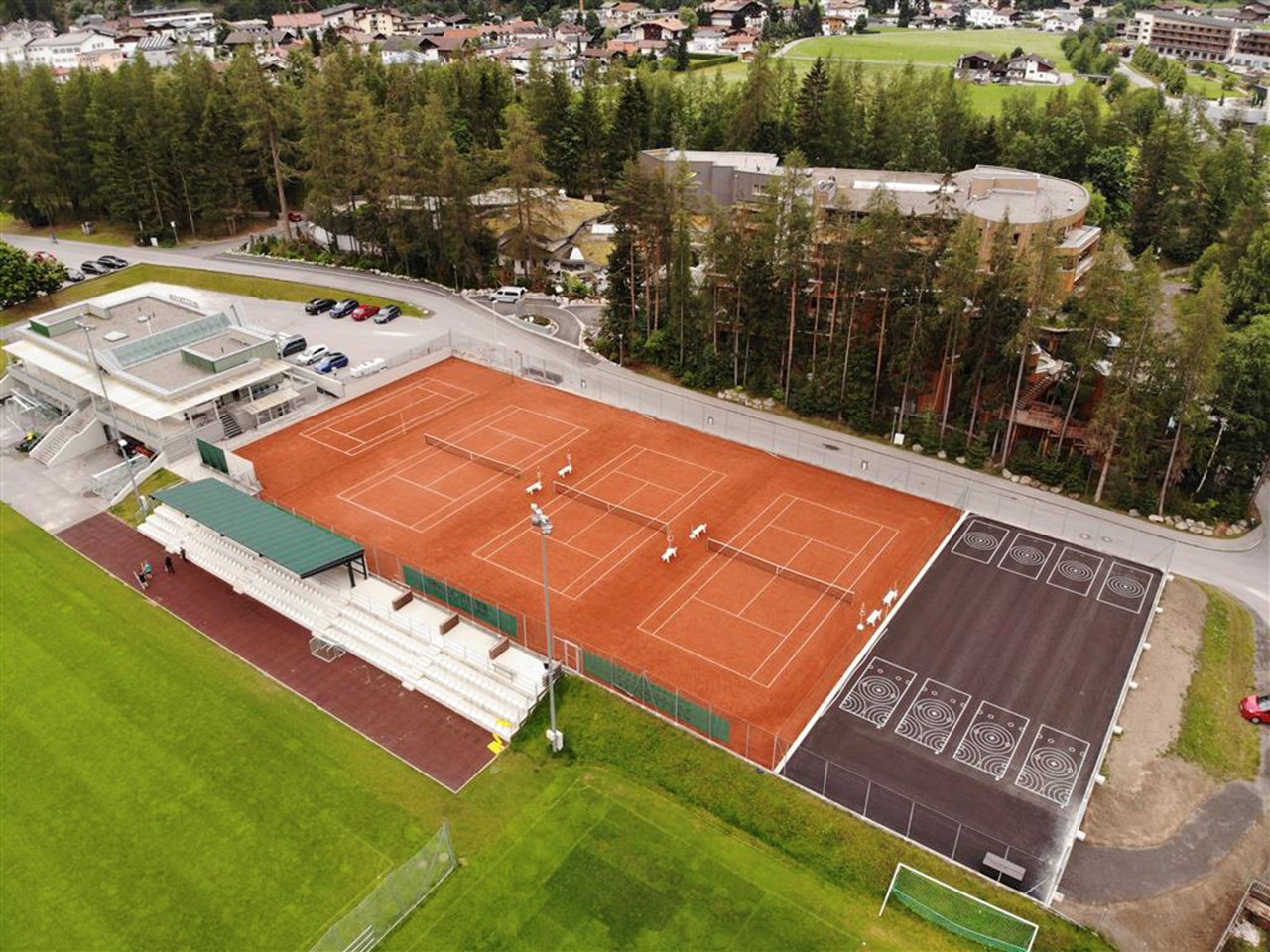 Tennisplatz, Längenfeld - Tiefbau Tennisplatz, Längenfeld - Tiefbau