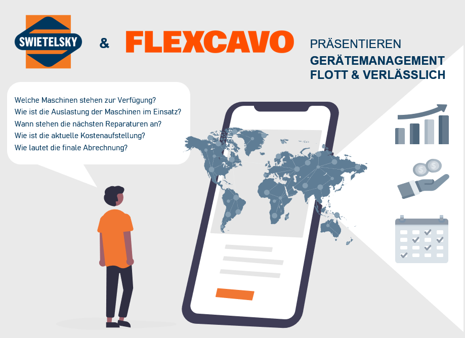 Technologiepartnerschaft von SWIETELSKY und Flexcavo - AT