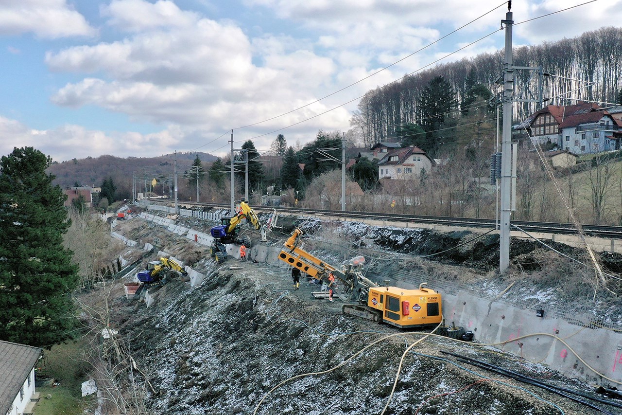 Dammsanierung, Eichgraben-Hutten - Tiefbau Dammsanierung, Eichgraben-Hutten - Tiefbau