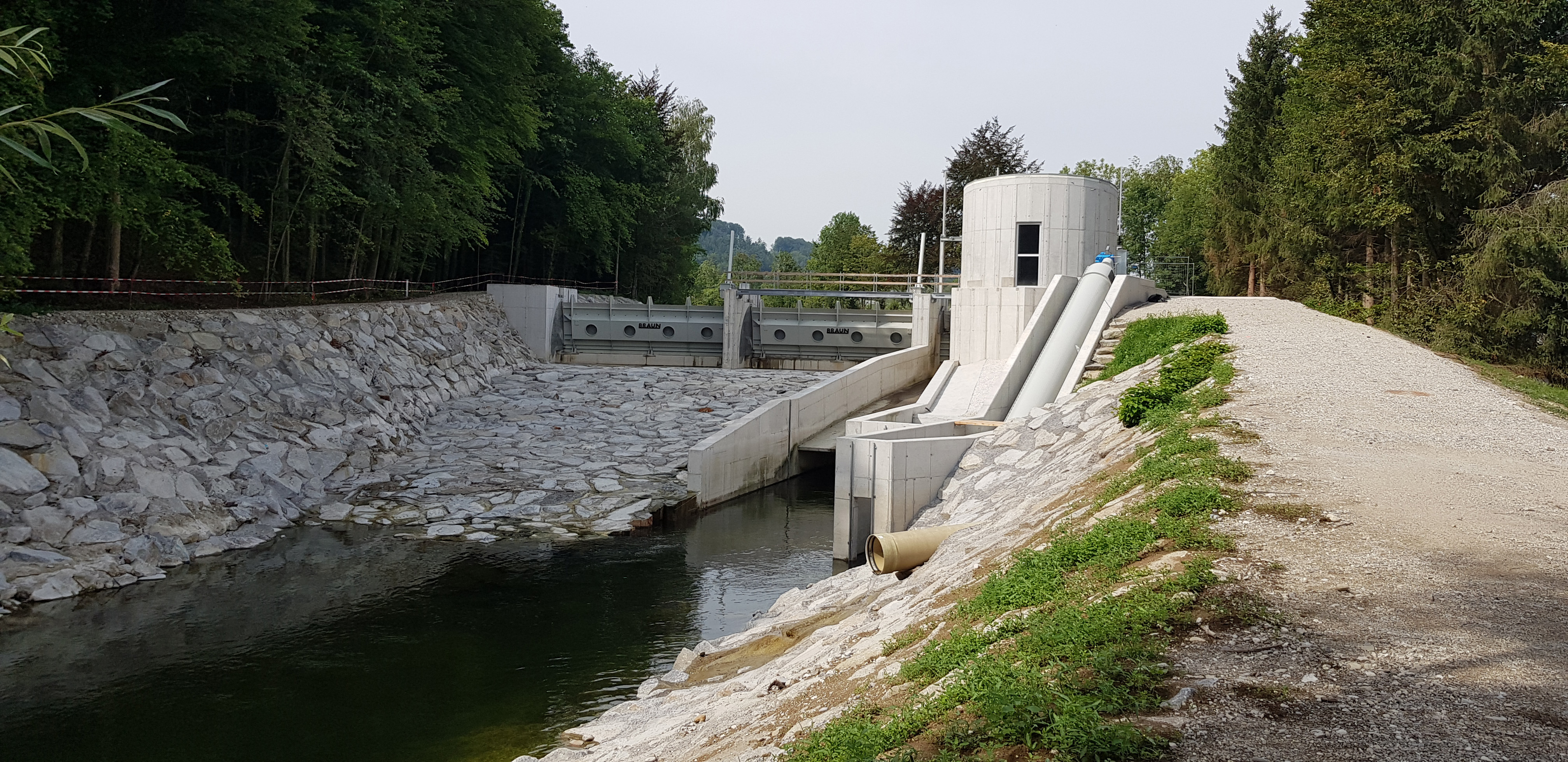 Restwasserkraftwerk für Braun Maschinenfabrik - AT