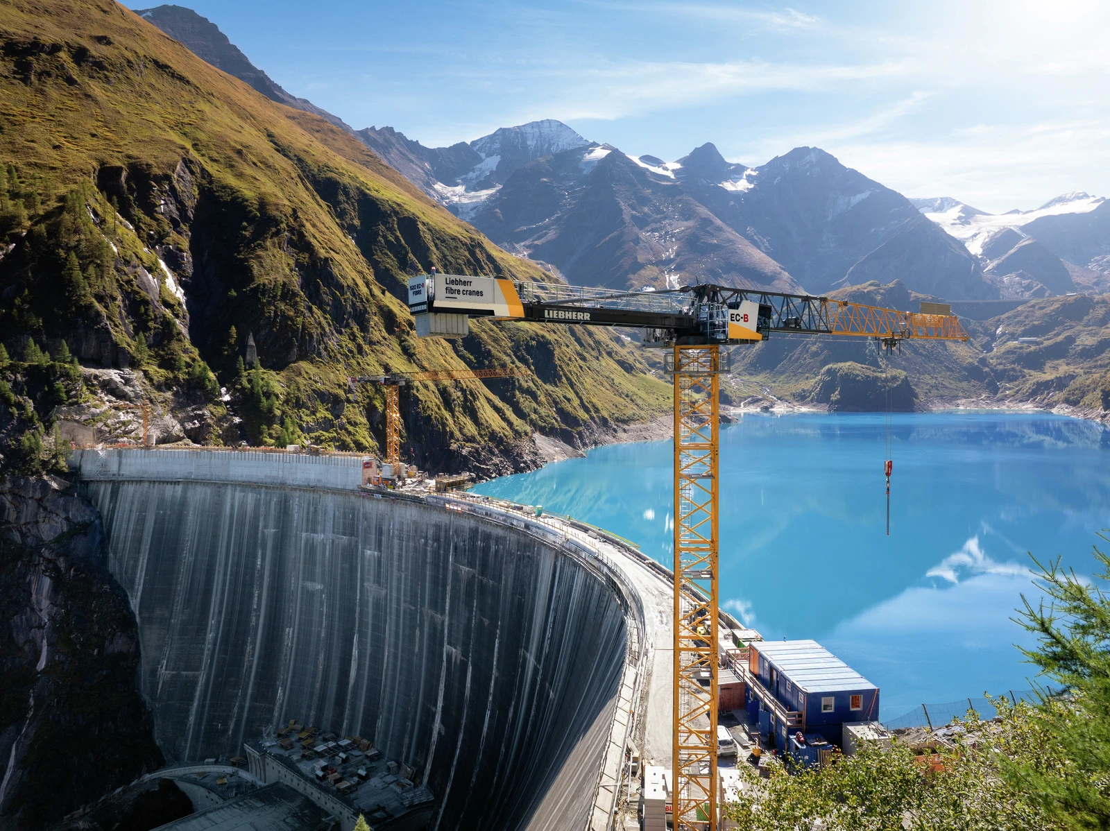 251006 Erhöhung Talsperre Limberg © Liebherr 8