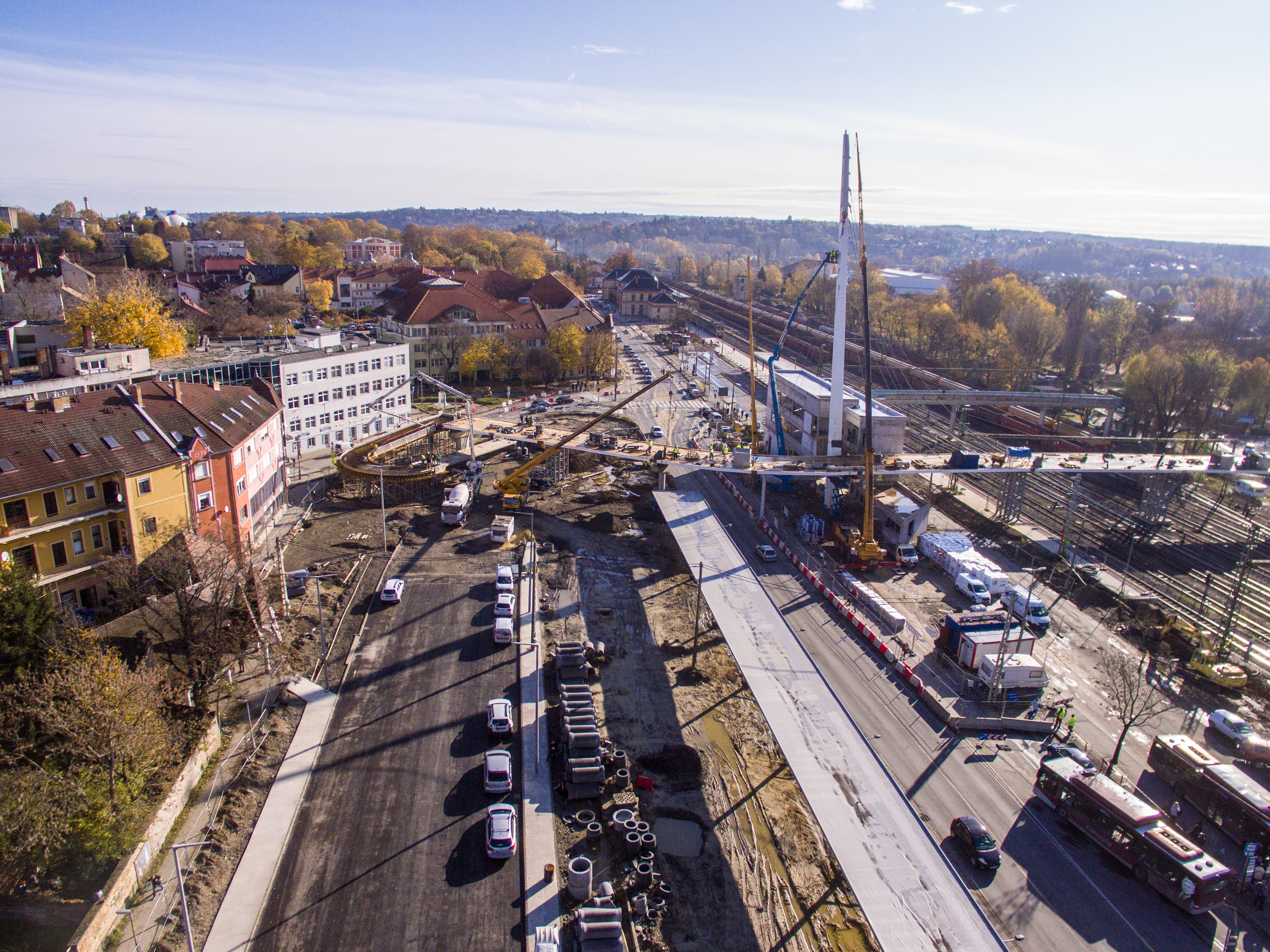 Utas Központ, Kaposvar - Straßen- und Brückenbau