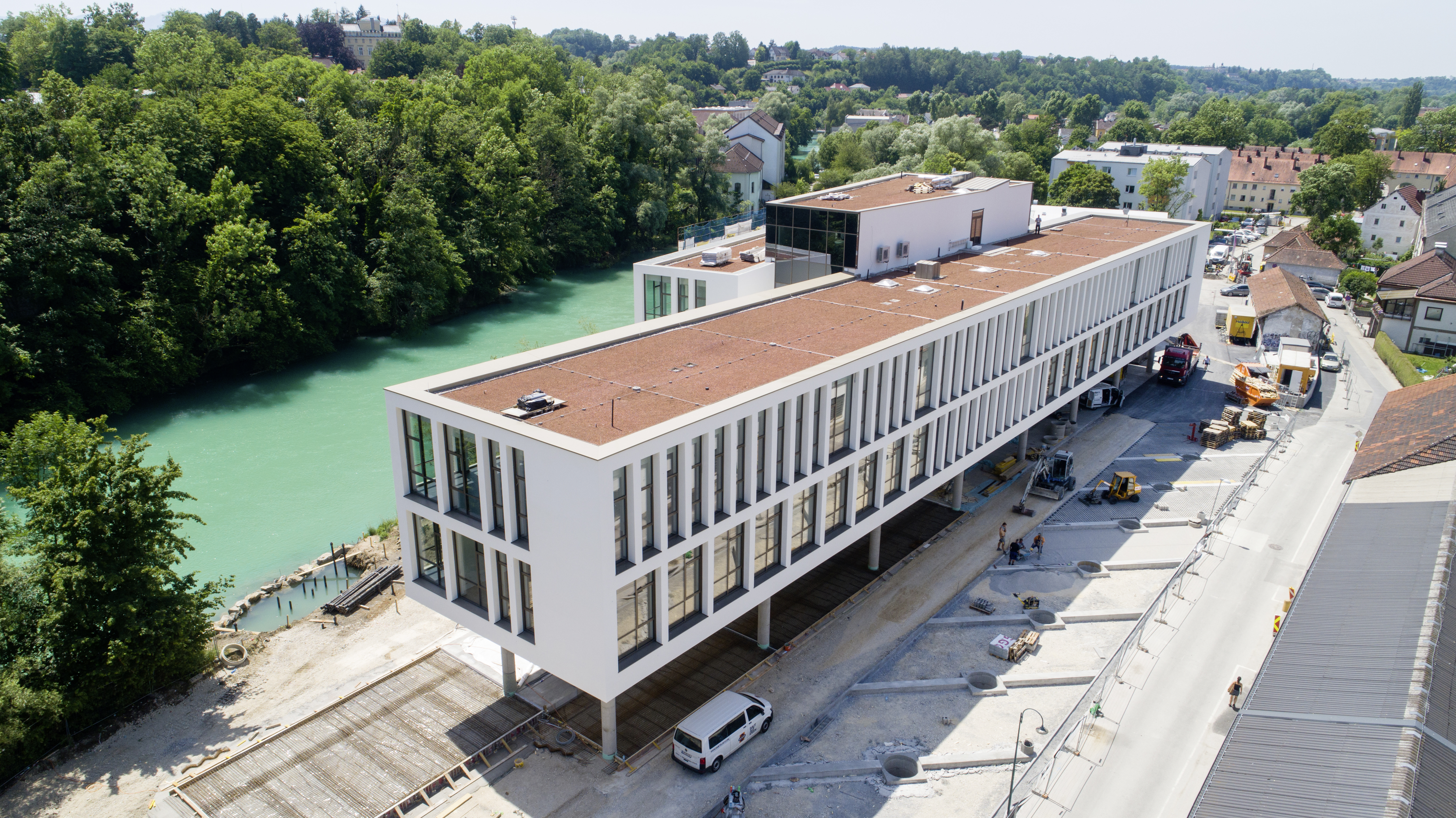 Campusgebäude der Fachhochschule, Steyr - Hochbau