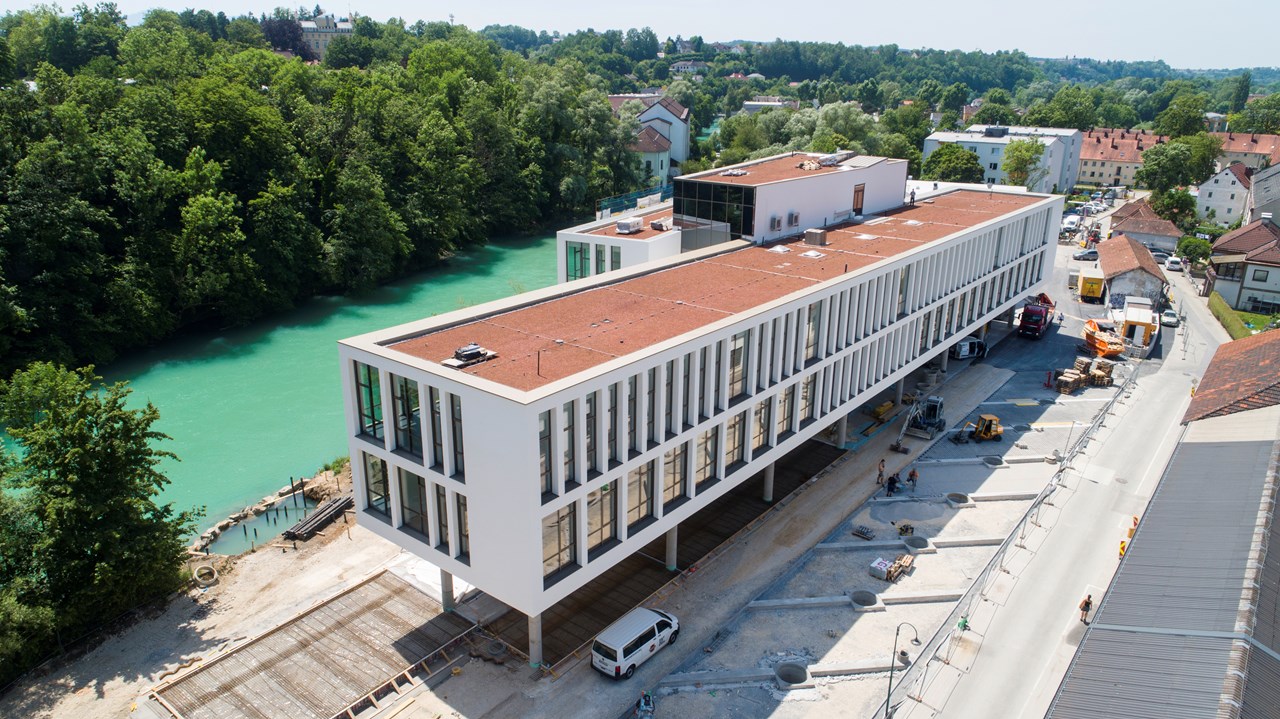 Campusgebäude der Fachhochschule, Steyr - Hochbau Campusgebäude der Fachhochschule, Steyr - Hochbau
