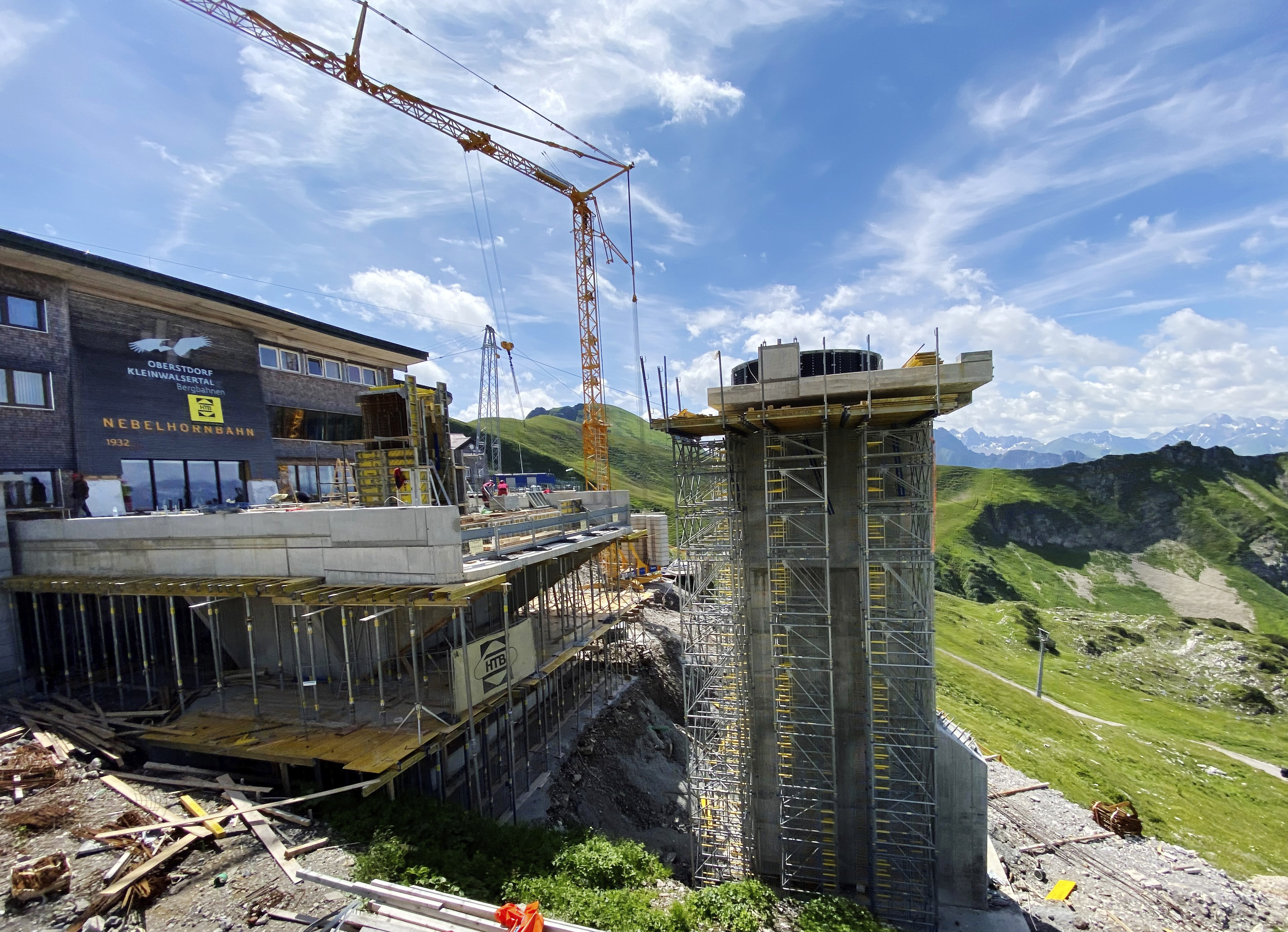 Nebelhorn: Moderne Umlaufbahn für einzigartiges Bergglück - AT