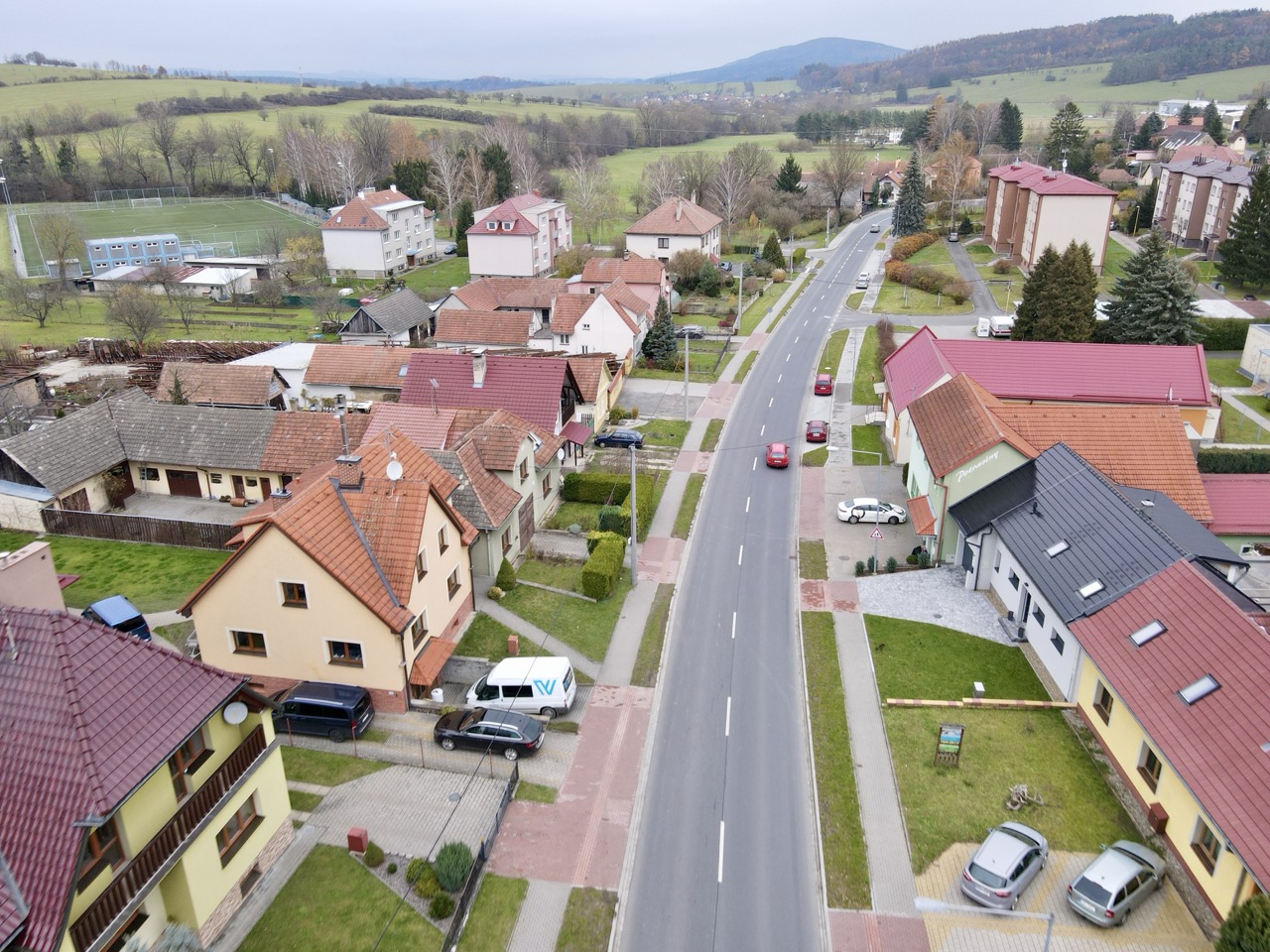 Silnice II/495, Slavičín – modernizace - Straßen- und Brückenbau