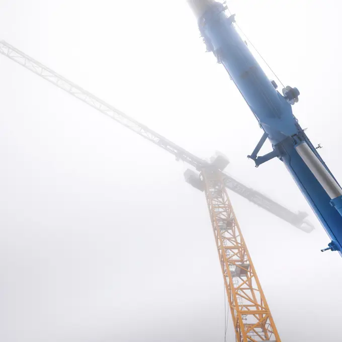 251006 Erhöhung Talsperre Limberg © Liebherr 2