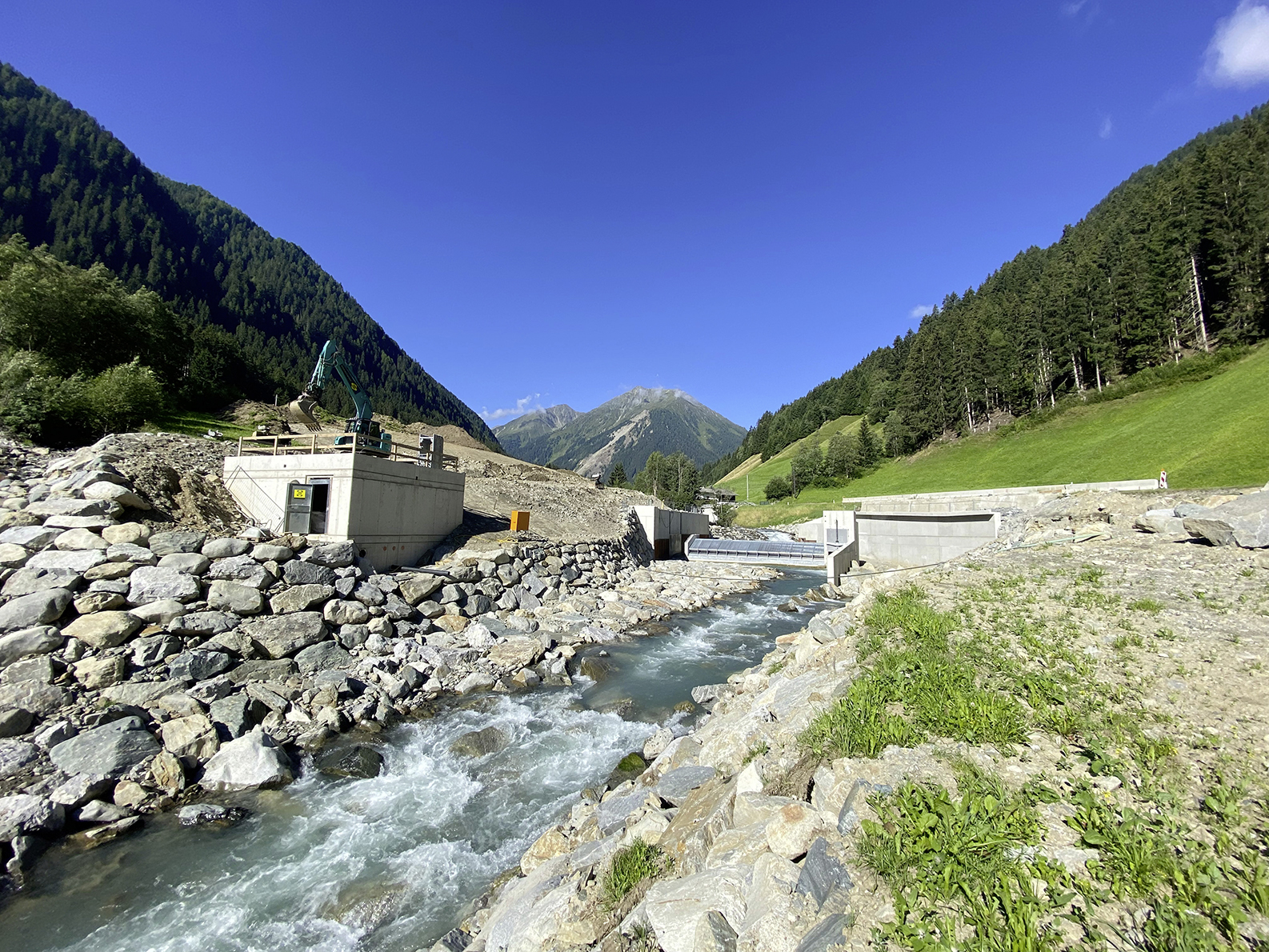 Kraftwerk, Sellrain - Tiefbau