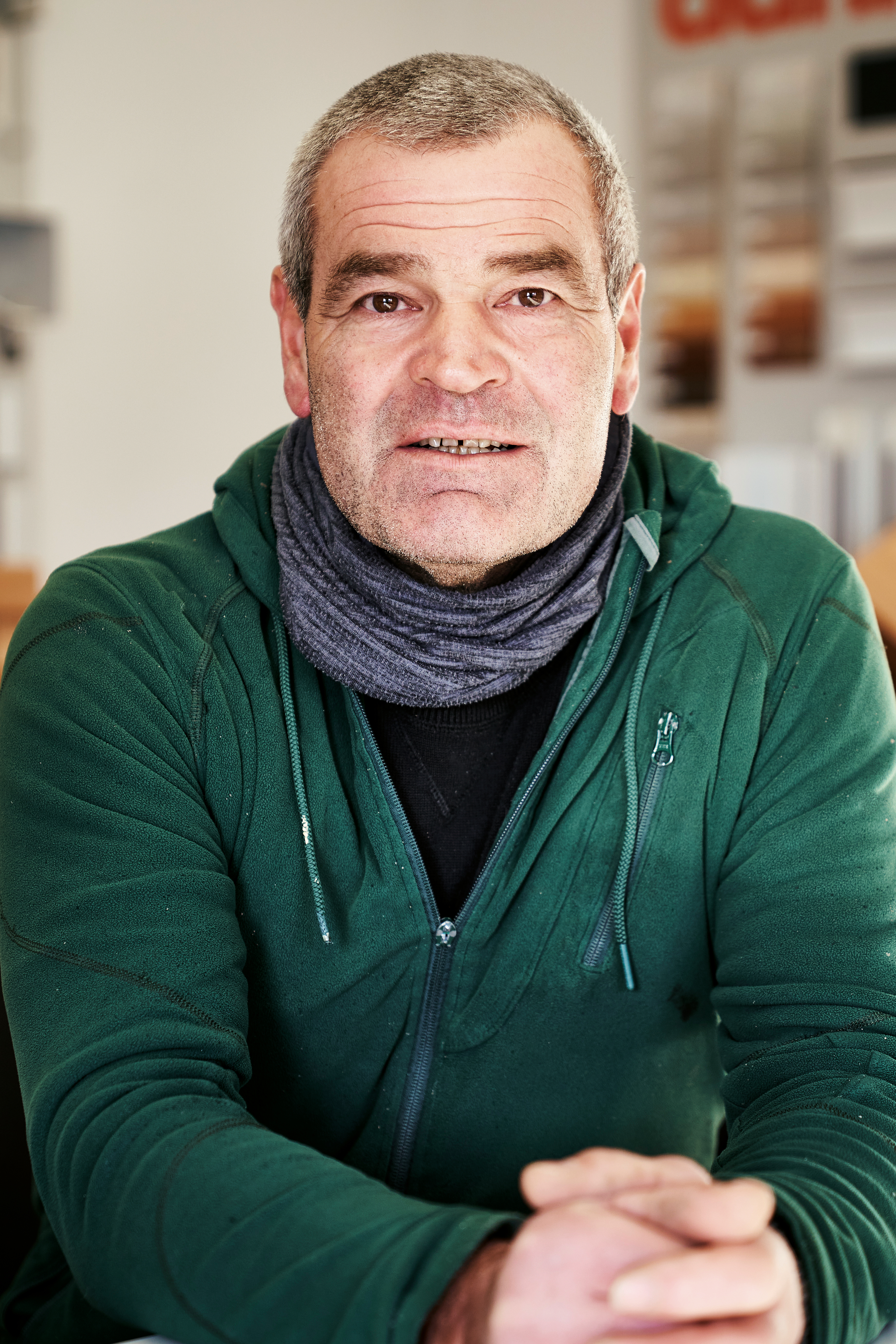 Günther Braun (57), Polier und Betriebsrat