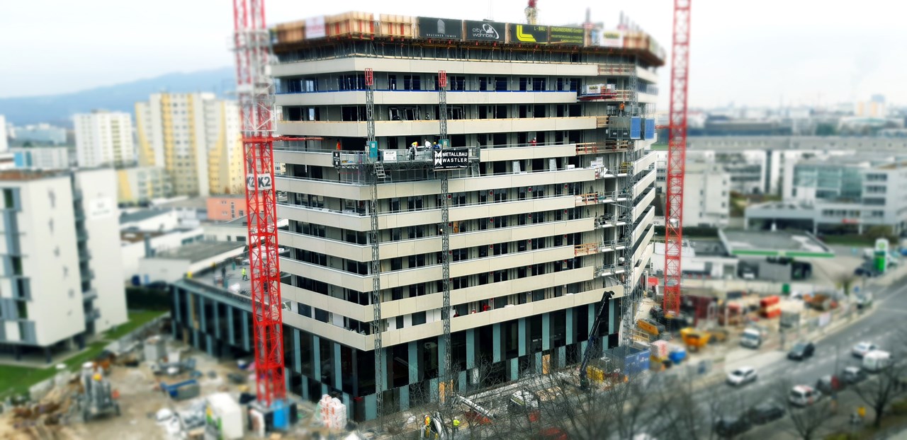 Wohnbau Bruckner-Tower, Linz - Hochbau Wohnbau Bruckner-Tower, Linz - Hochbau