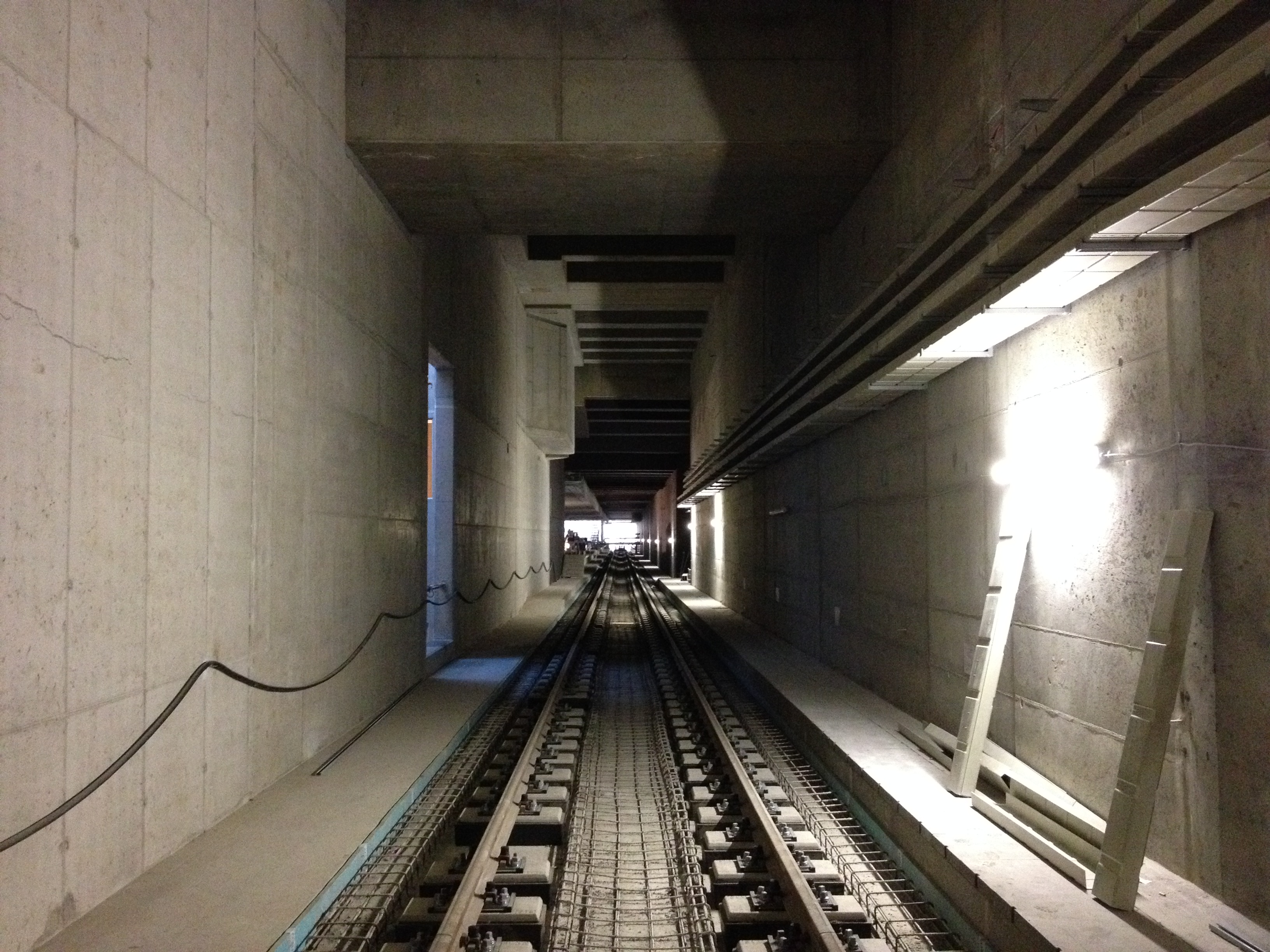U-Bahn Wien - Baulos U1-8 Alaudagasse - Tunnelbau