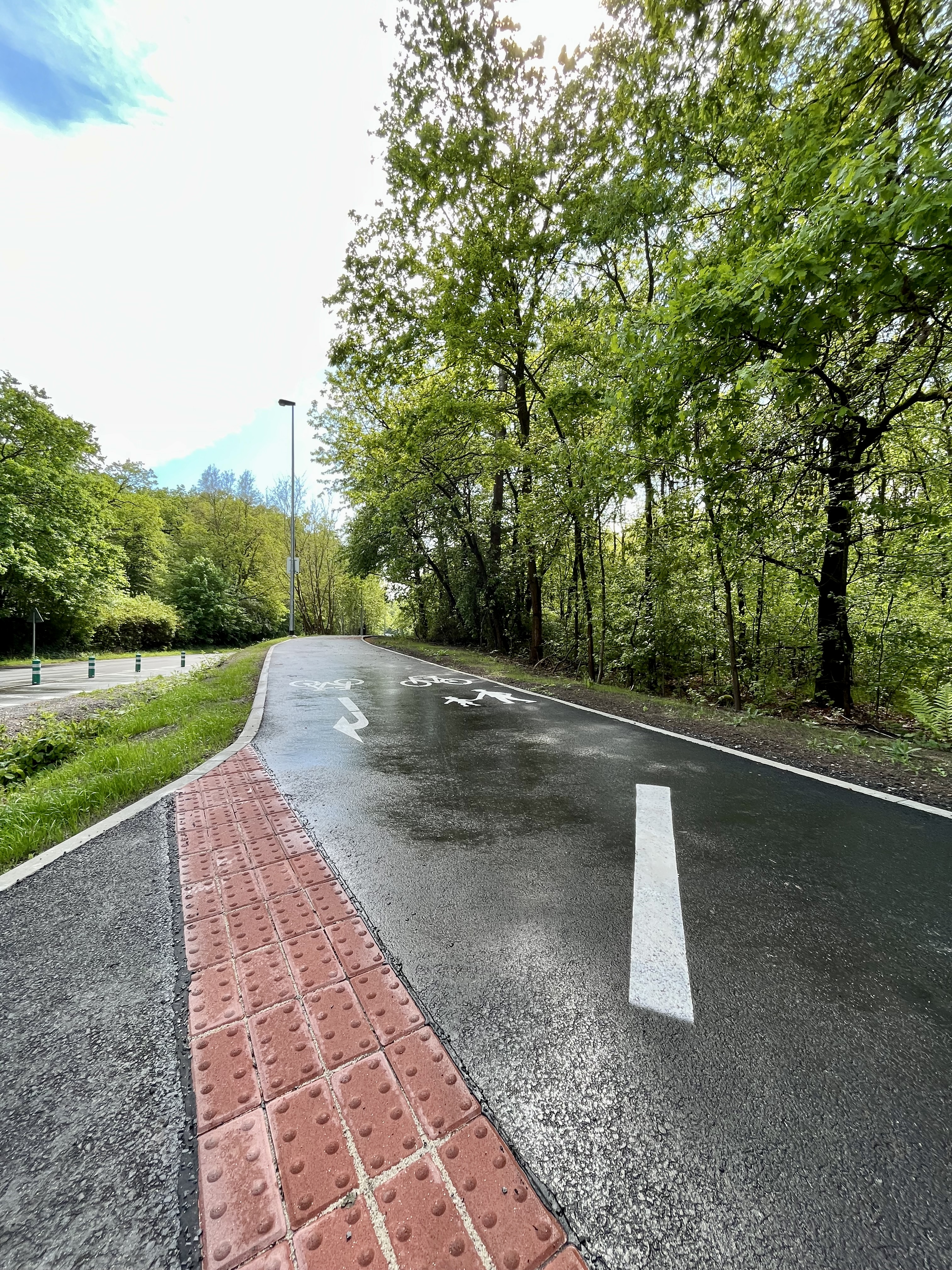 Nová cyklostezka usnadní spojení s nádražím v Klánovicích - CZ