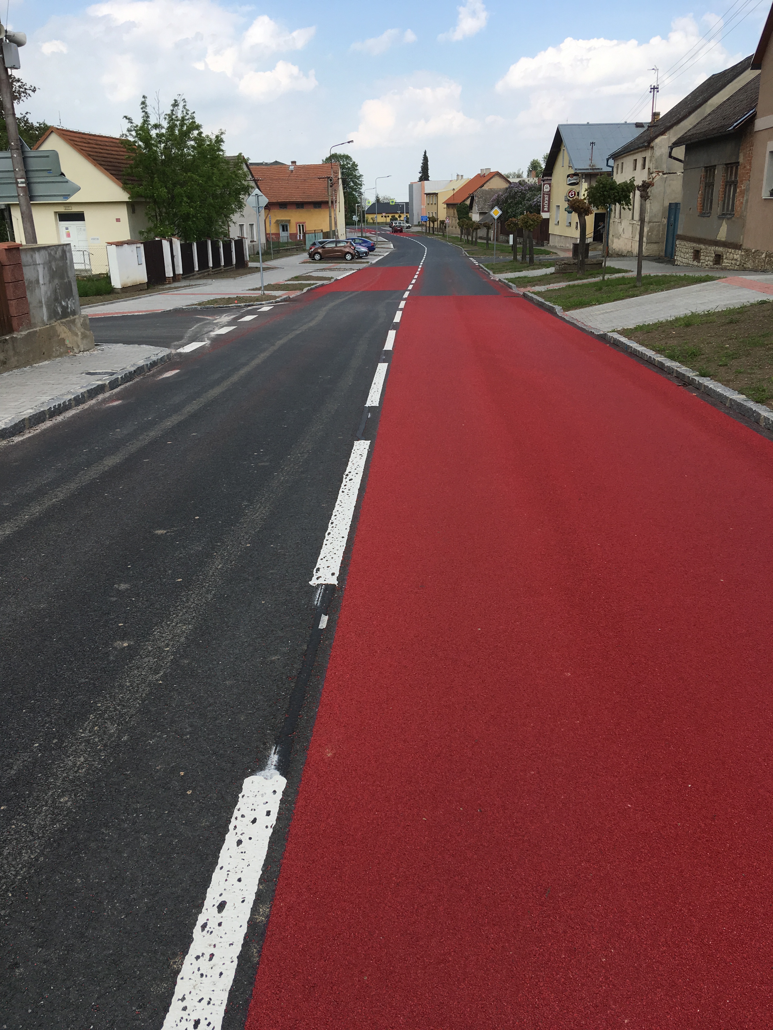 Silnice III/33347, Suchdol – dopravně bezpečnostní opatření - Straßen- und Brückenbau