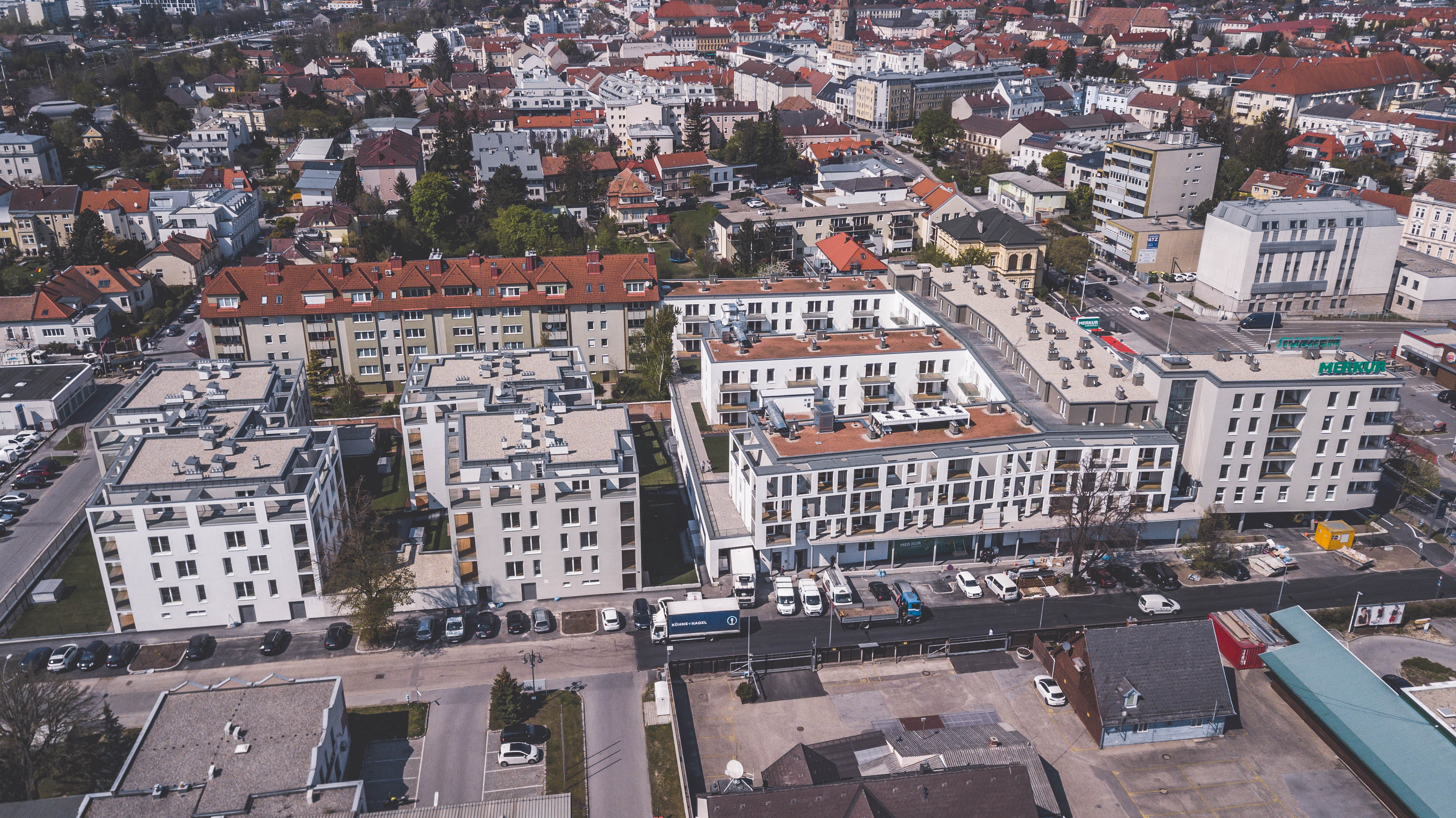 2100 Korneuburg, Corena Nova - Hochbau