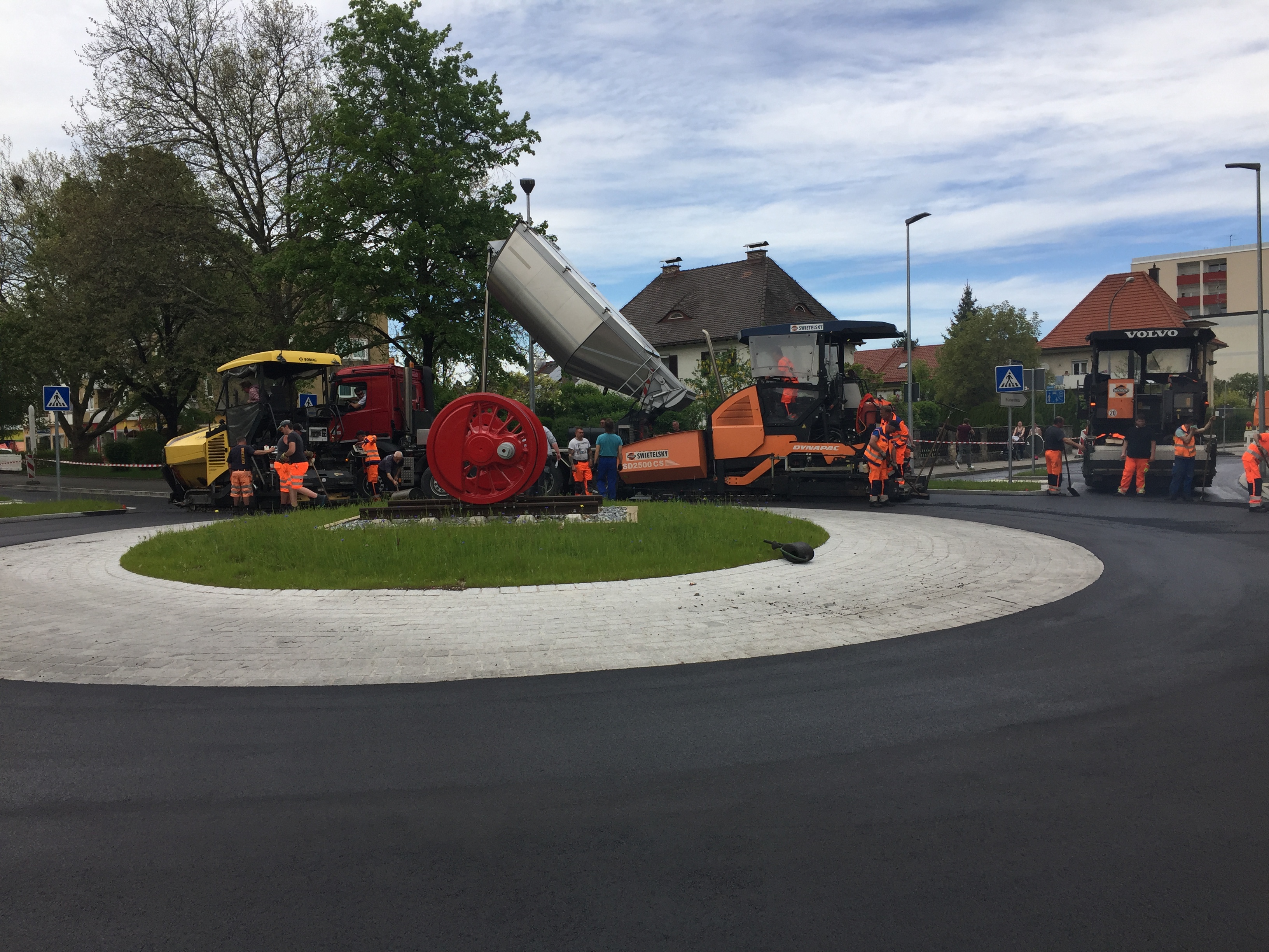 Ausbau der Münchener Straße - Freilassing - Tiefbau