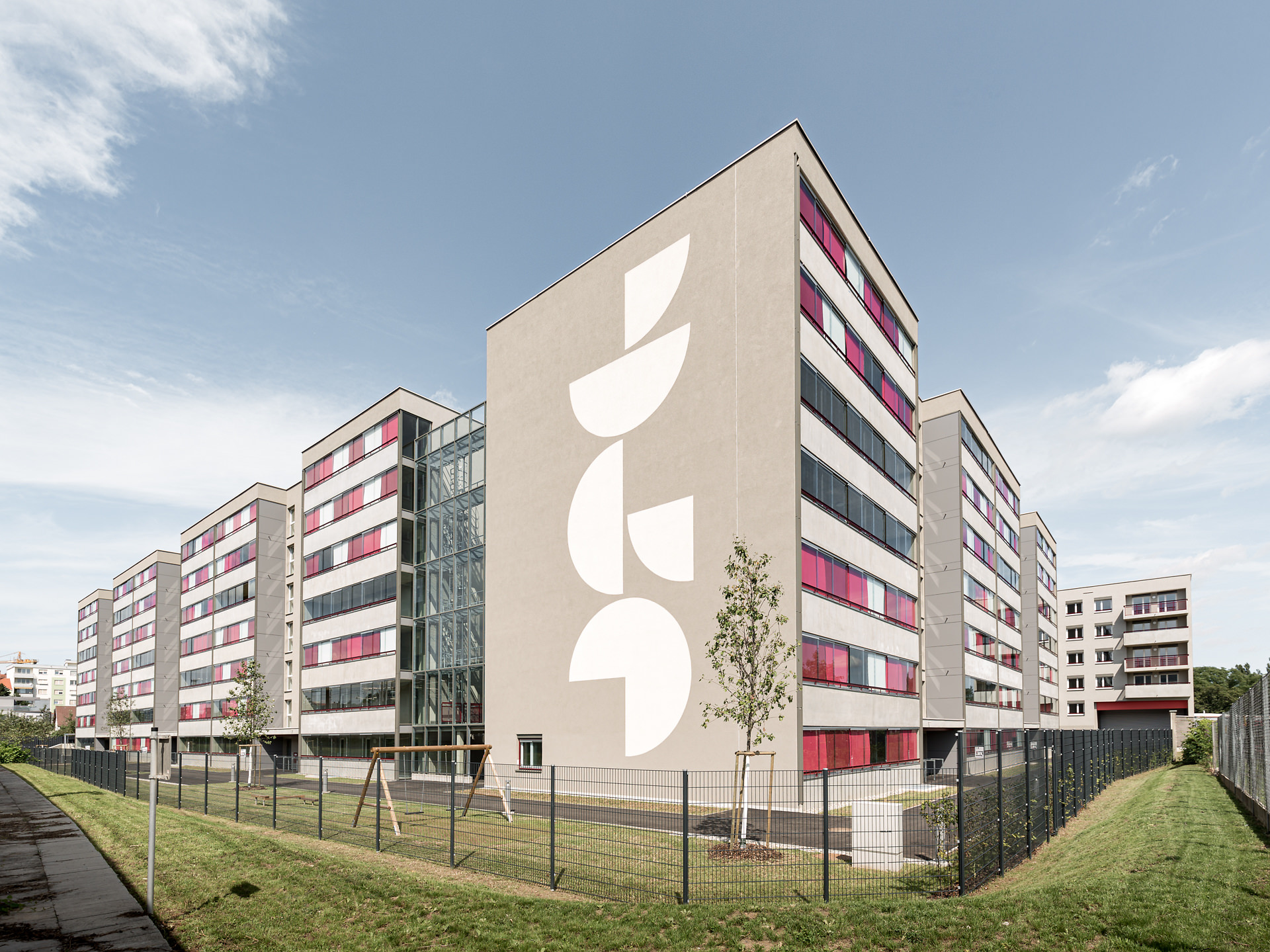 Eggenbergergürtel 50-55, Graz  - Hochbau