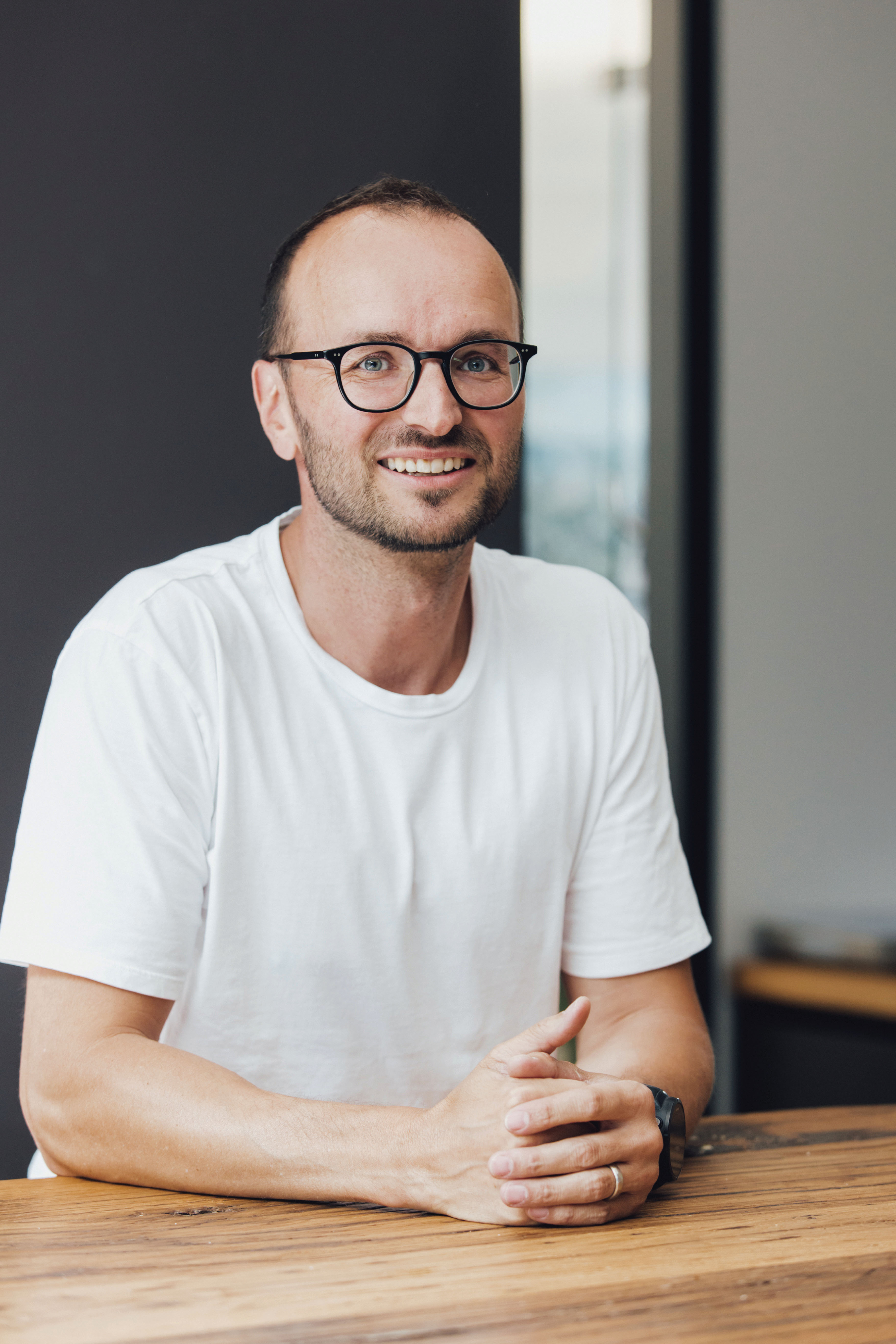 Aaron Gabriel (39), Generalunternehmerbau, Bauleitung 
