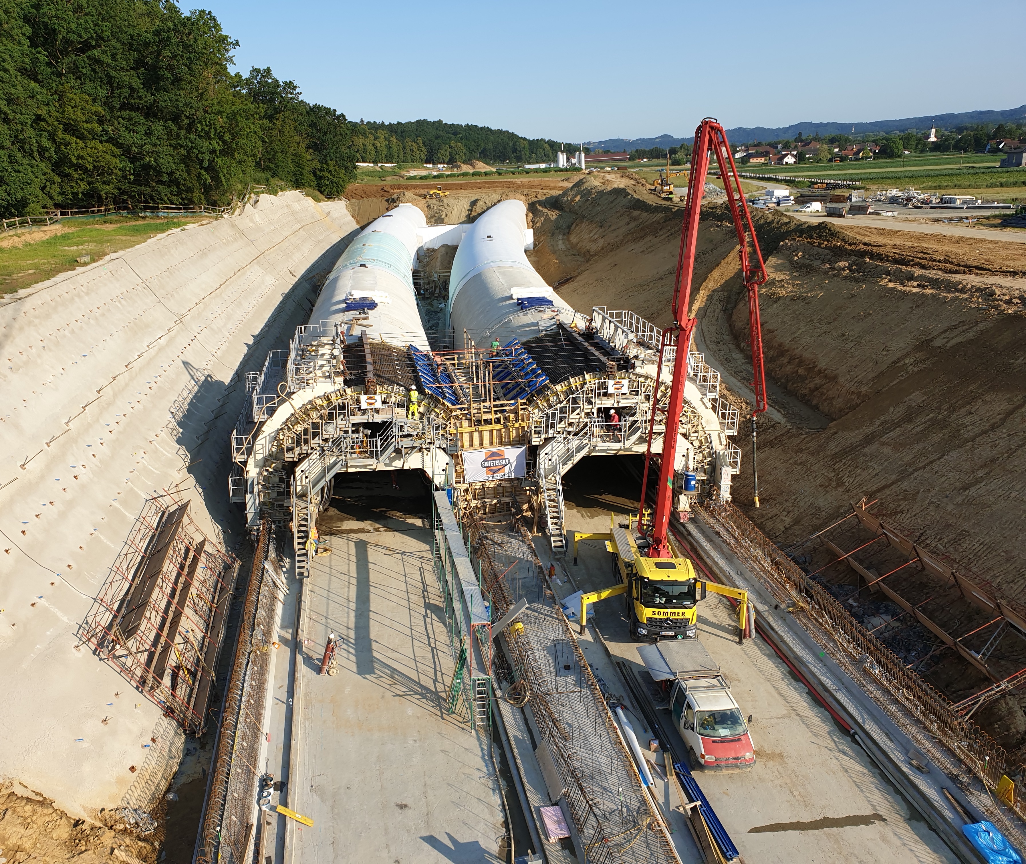 Der erste Straßentunnel im Burgenland - AT