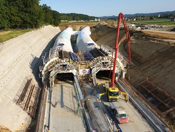 Der erste Straßentunnel im Burgenland - AT