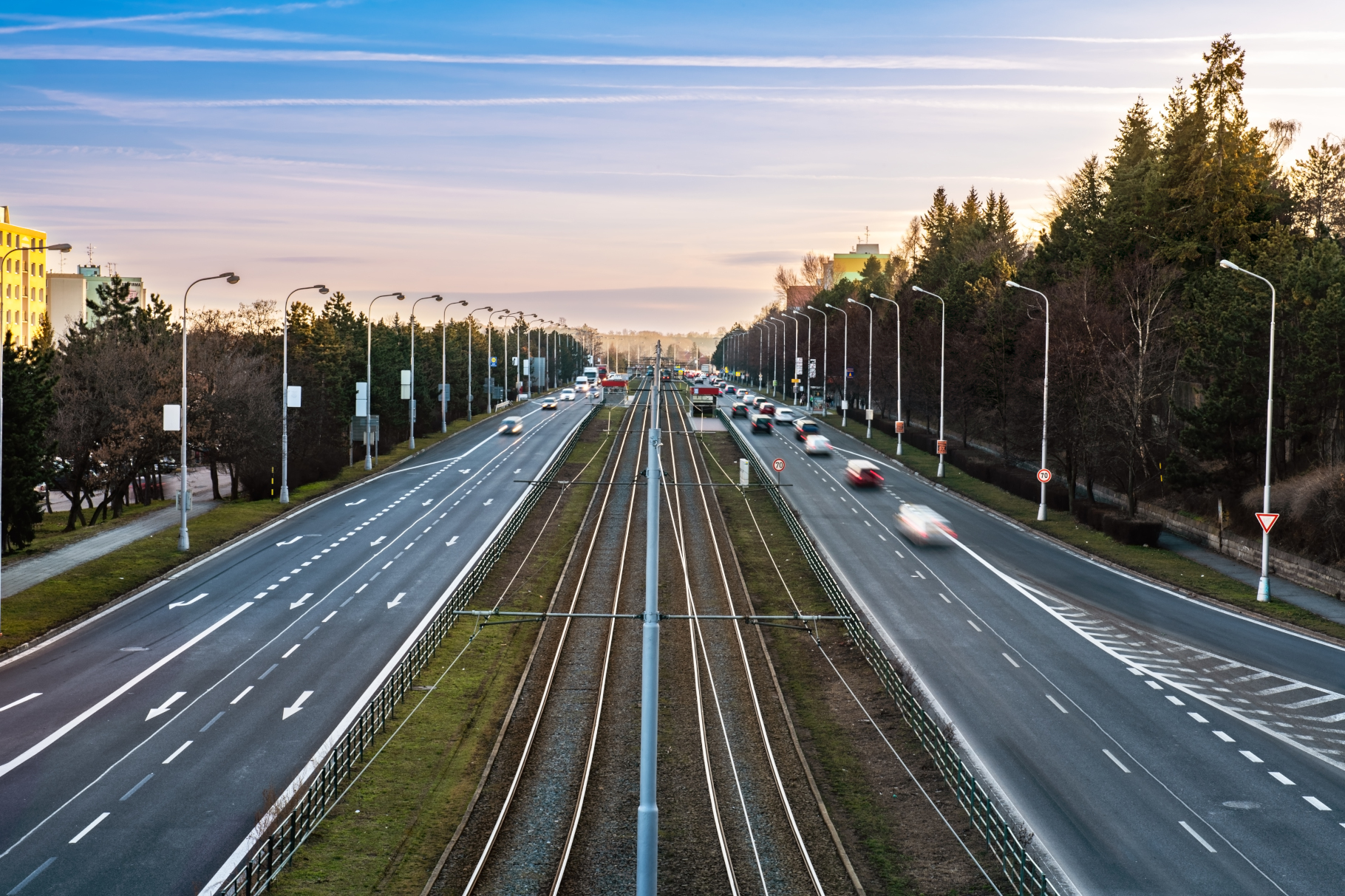 Olomouc – rekonstrukce ul. Brněnská - Straßen- und Brückenbau