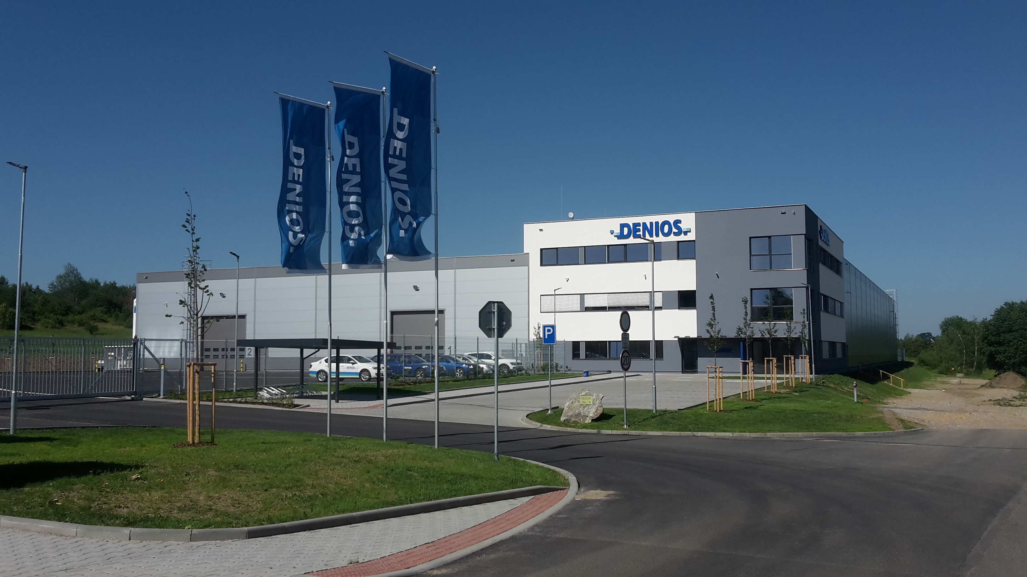 Strakonice – výrobní hala Denios - Hochbau